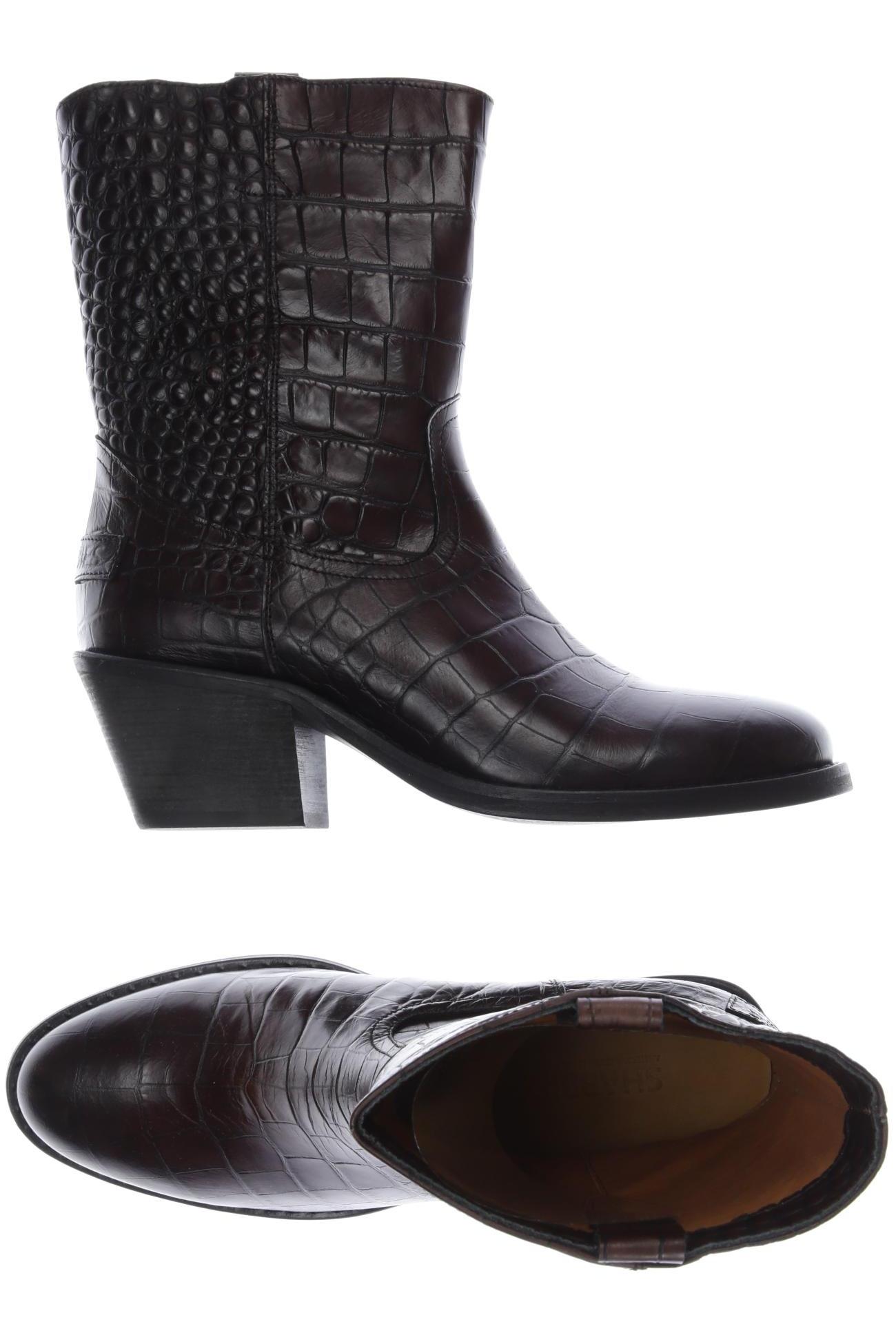 

Shabbies Amsterdam Damen Stiefelette, braun, Gr. 38