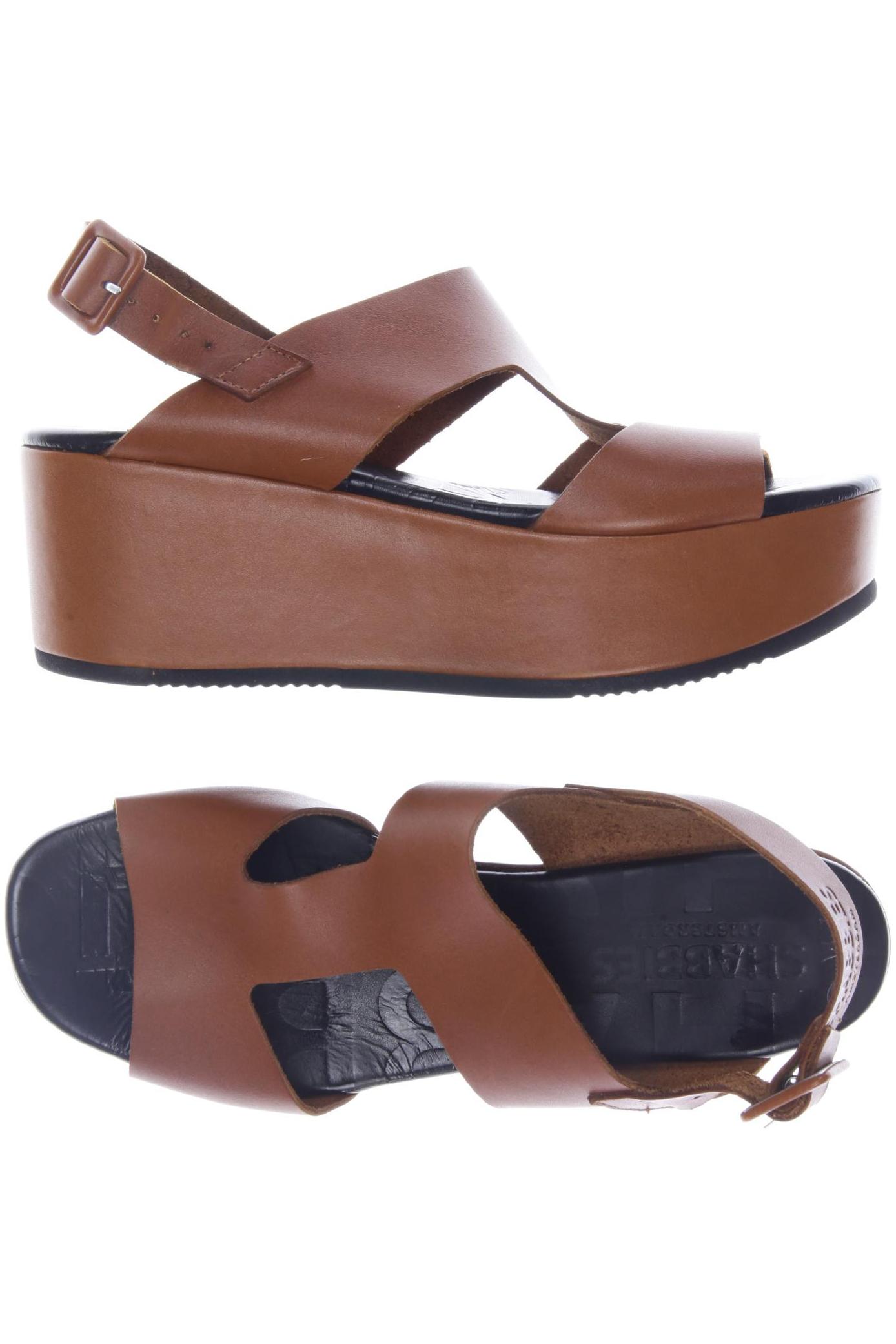 

Shabbies Amsterdam Damen Sandale, braun, Gr. 39