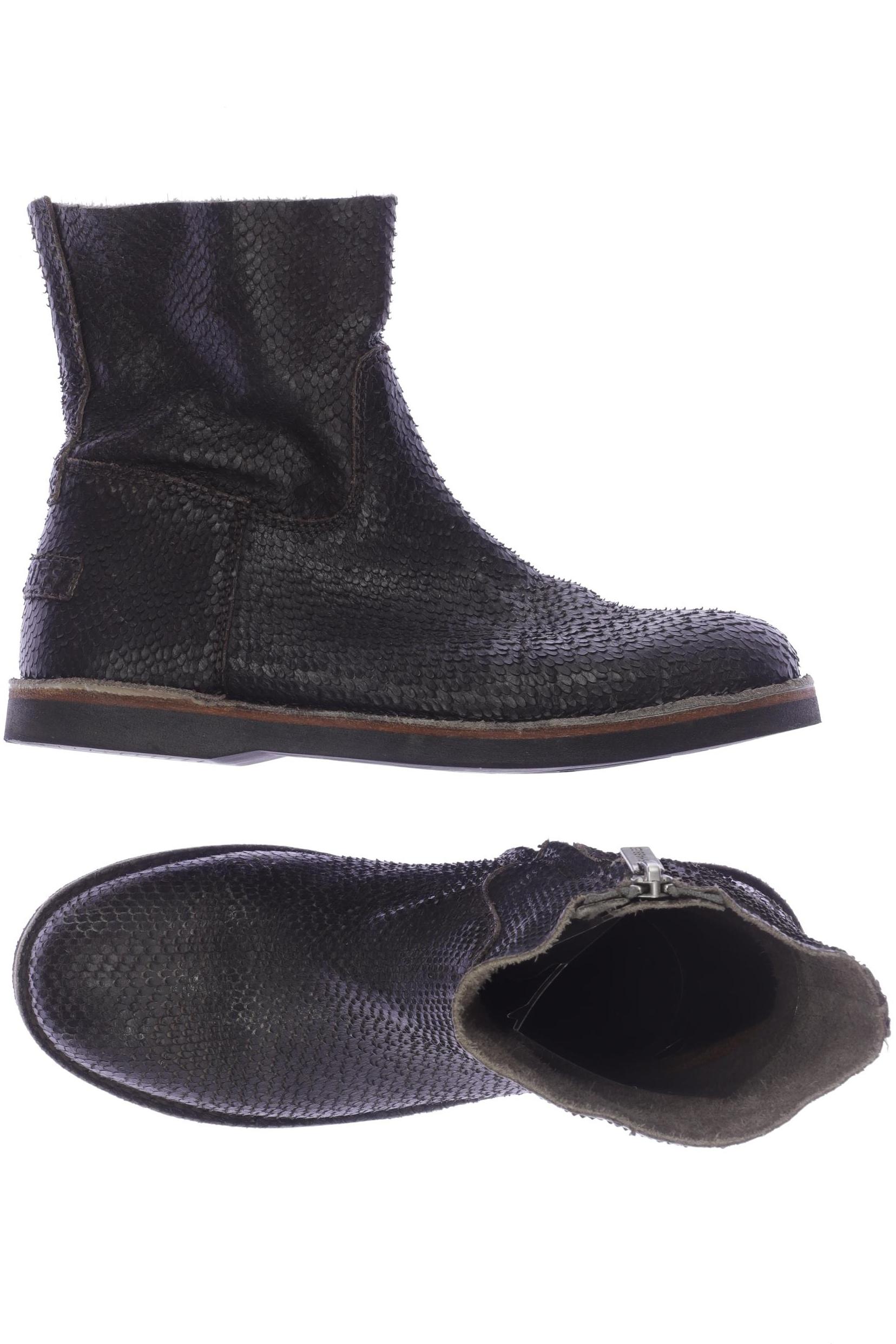 

Shabbies Amsterdam Damen Stiefelette, schwarz