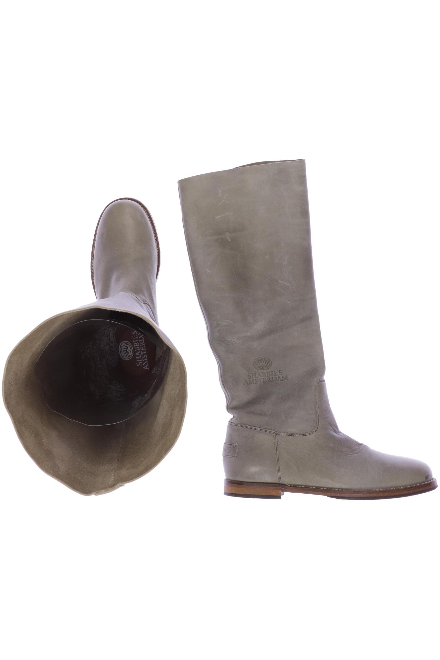 

Shabbies Amsterdam Damen Stiefel, grün, Gr. 39