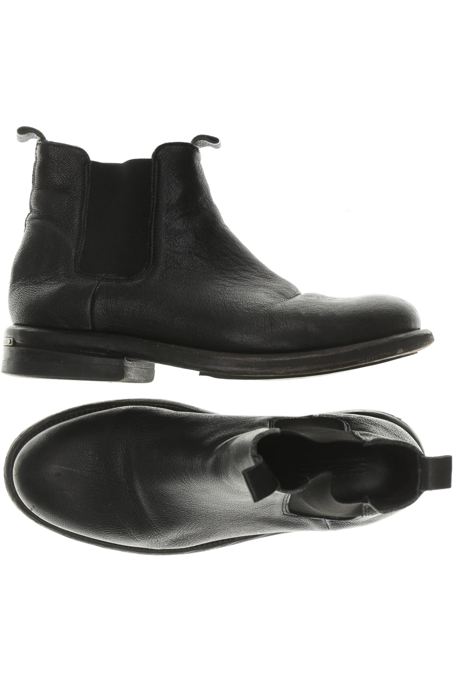 

Shabbies Amsterdam Damen Stiefelette, schwarz, Gr. 42