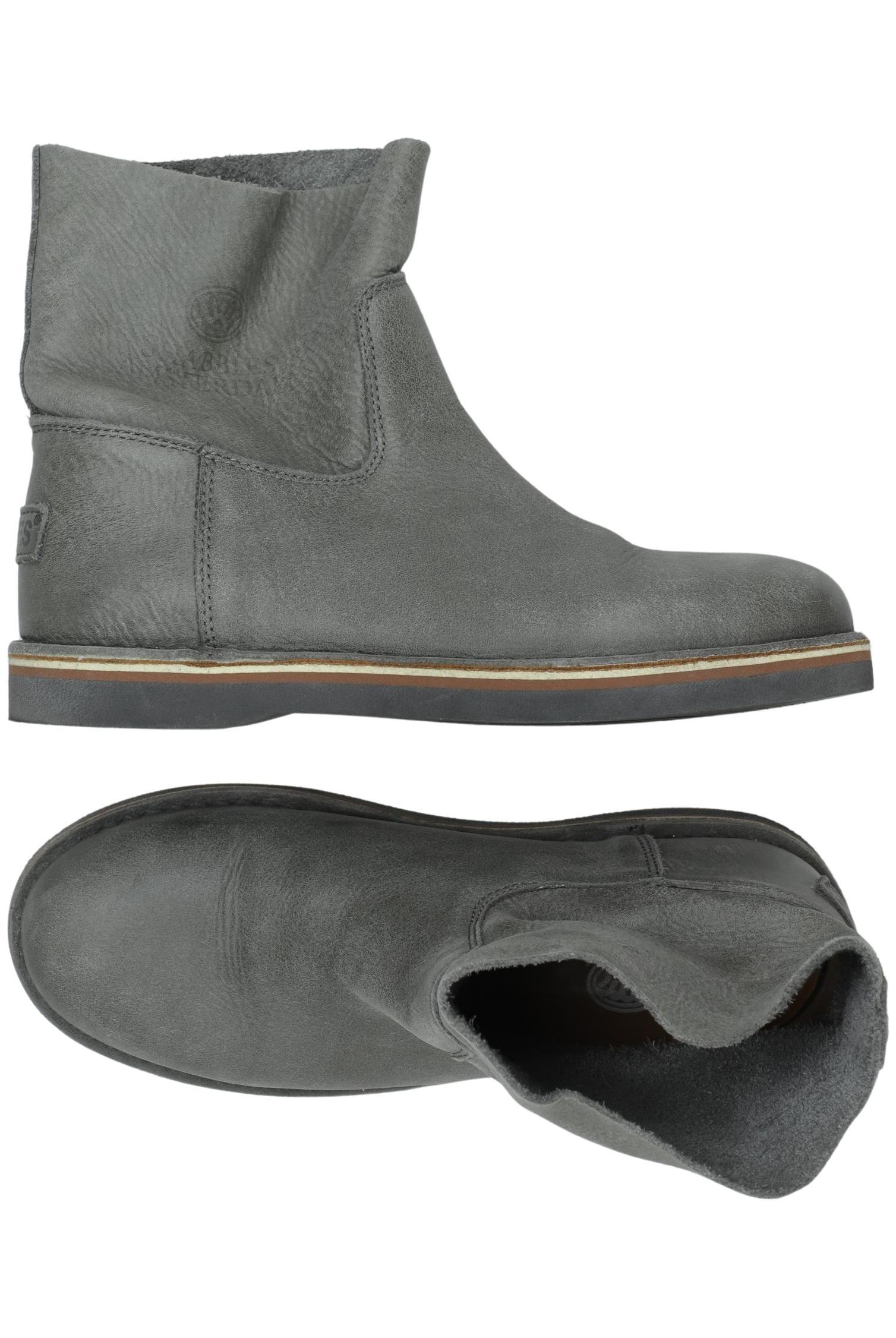 

Shabbies Amsterdam Damen Stiefelette, grau, Gr. 38