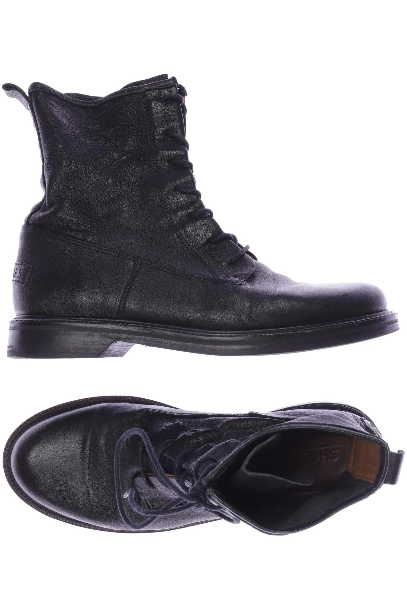 

Shabbies Amsterdam Damen Stiefelette, schwarz, Gr. 42.5