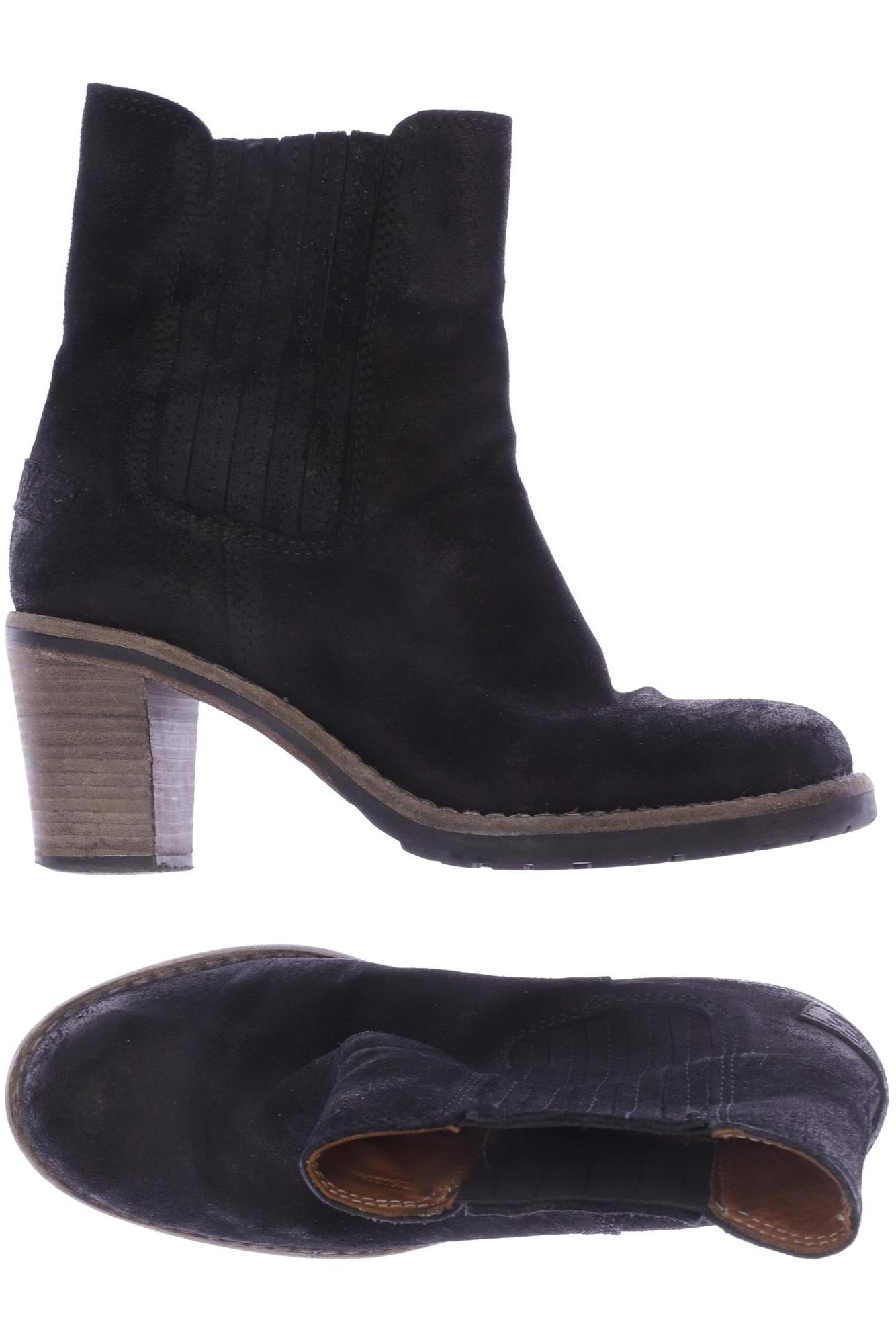 

Shabbies Amsterdam Damen Stiefelette, schwarz