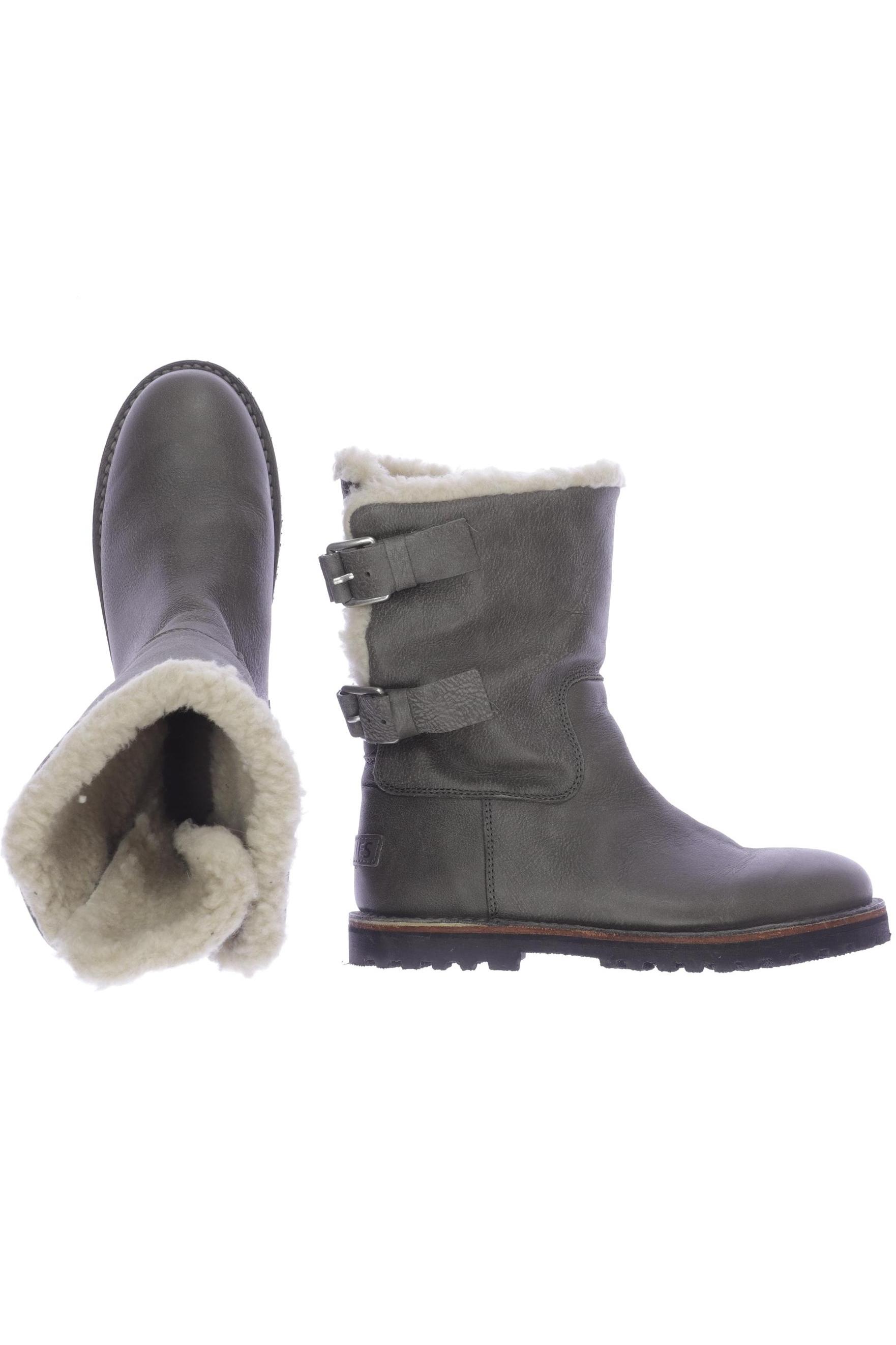 

Shabbies Amsterdam Damen Stiefel, grau, Gr. 39