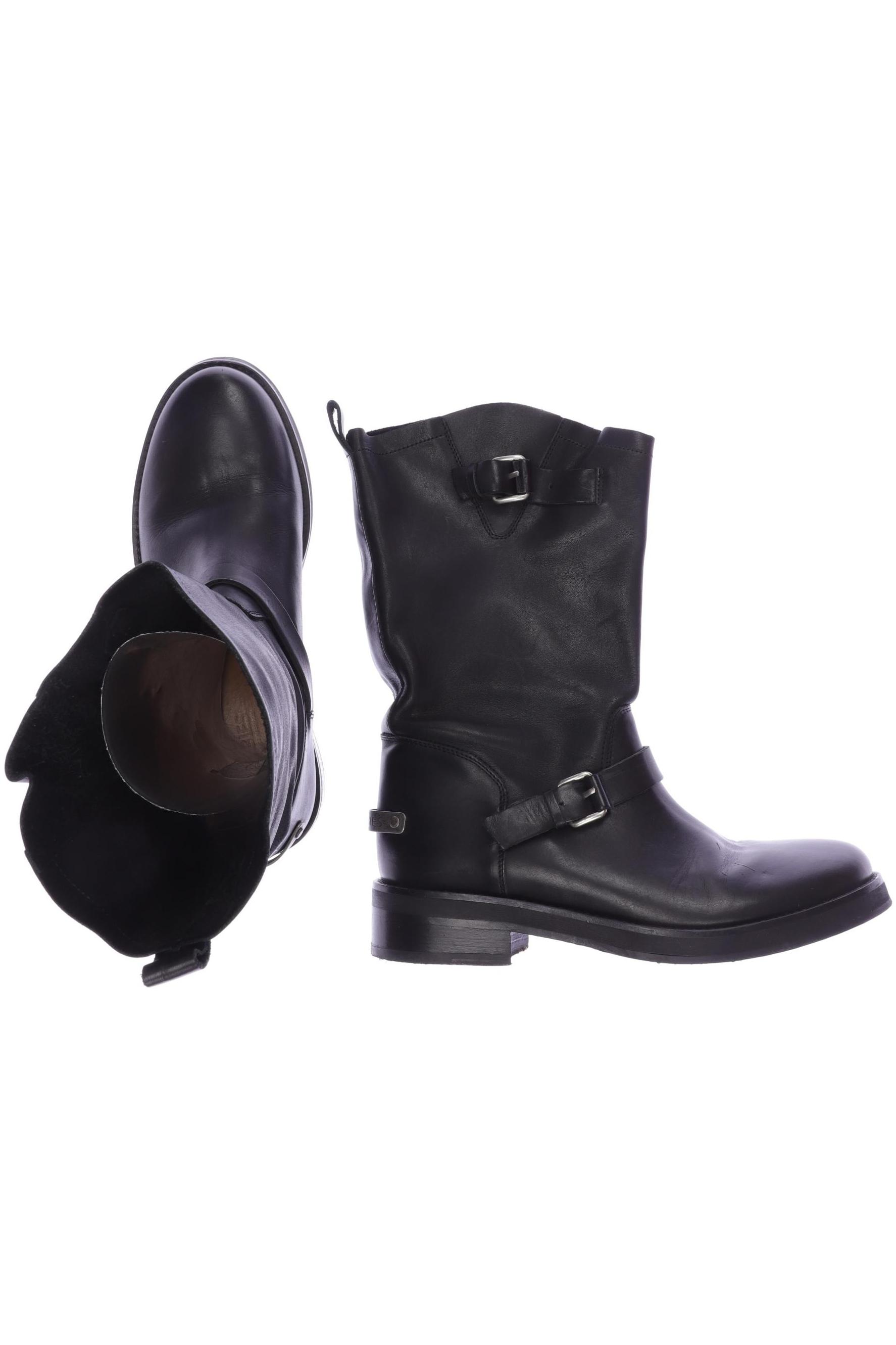 

Shabbies Amsterdam Damen Stiefel, schwarz