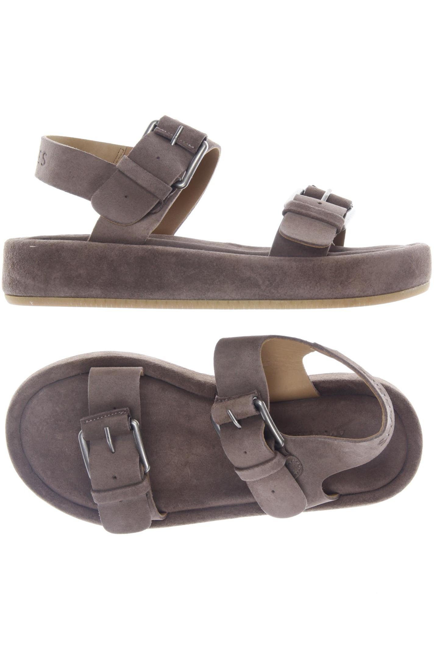 

Shabbies Amsterdam Damen Sandale, braun, Gr. 36