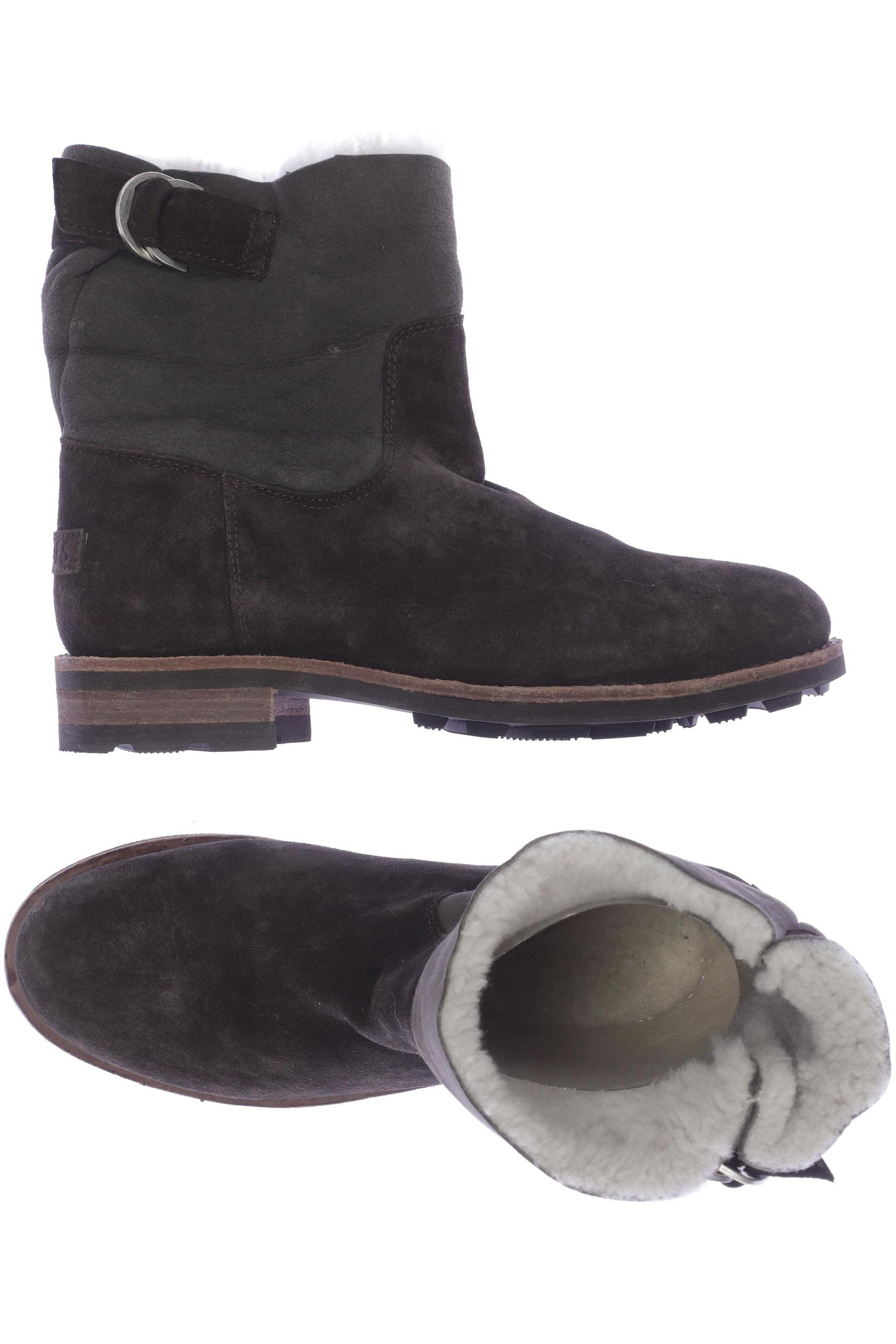 

Shabbies Amsterdam Damen Stiefelette, braun, Gr. 40
