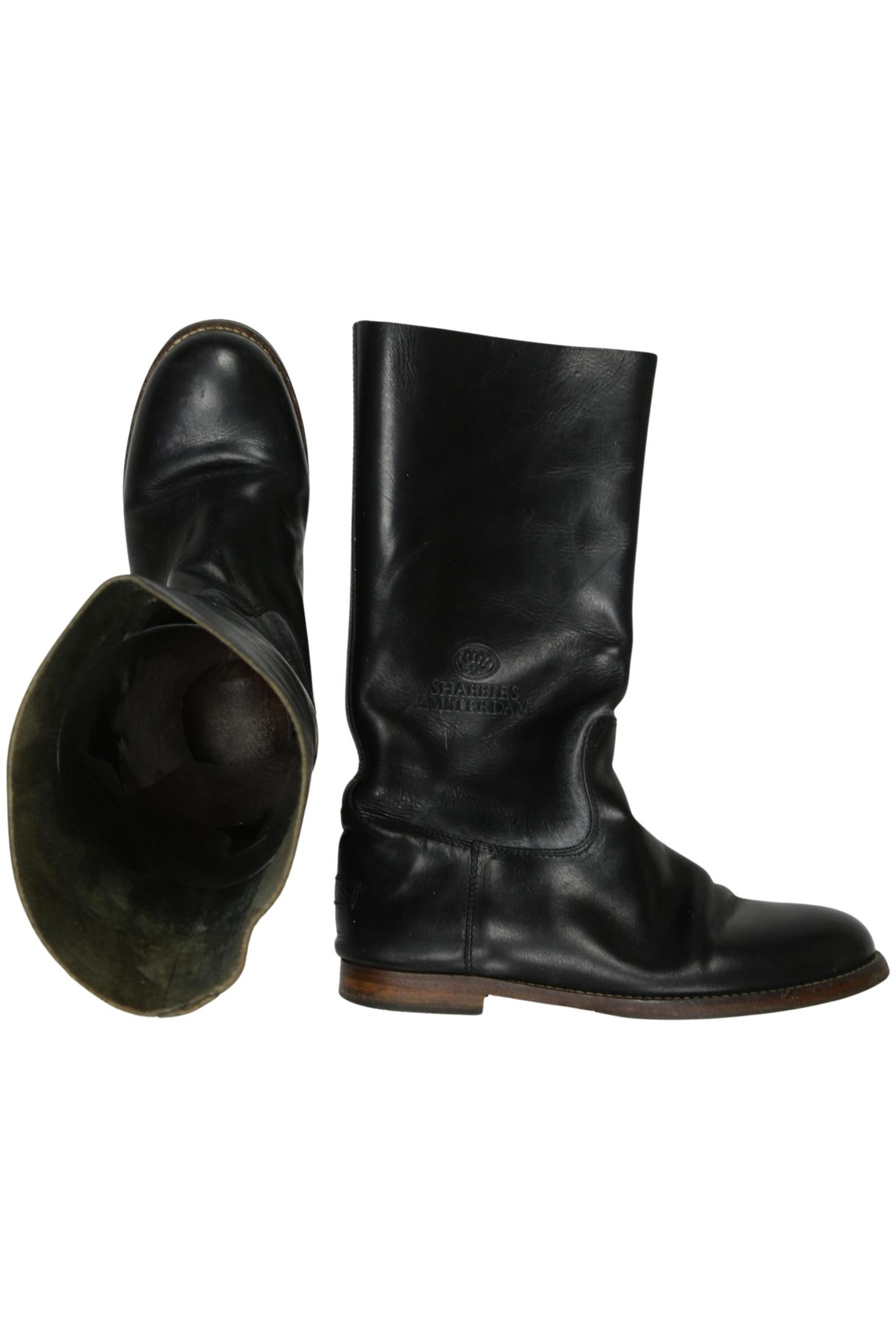 

Shabbies Amsterdam Damen Stiefel, schwarz, Gr. 40