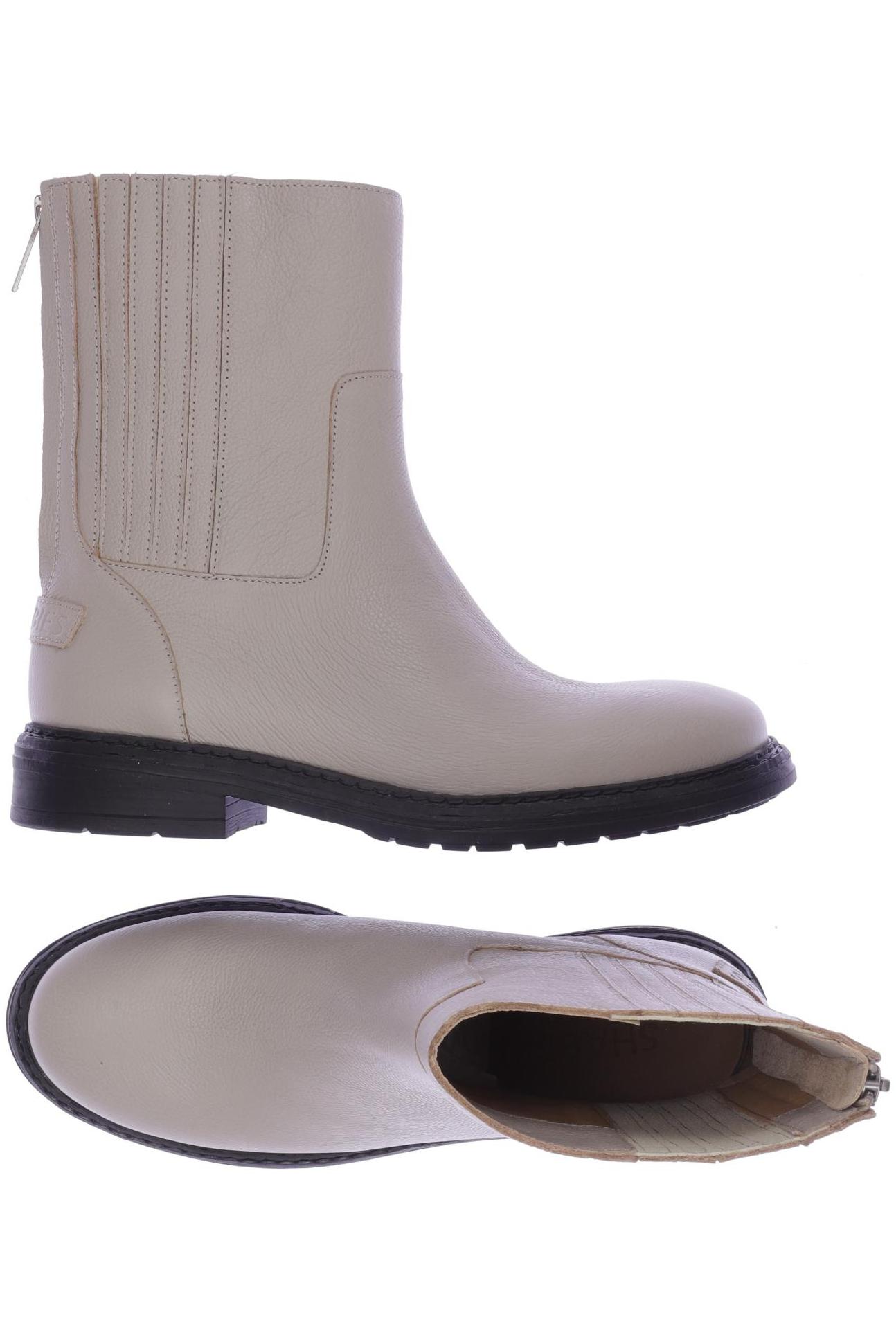 

Shabbies Amsterdam Damen Stiefelette, cremeweiß, Gr. 40