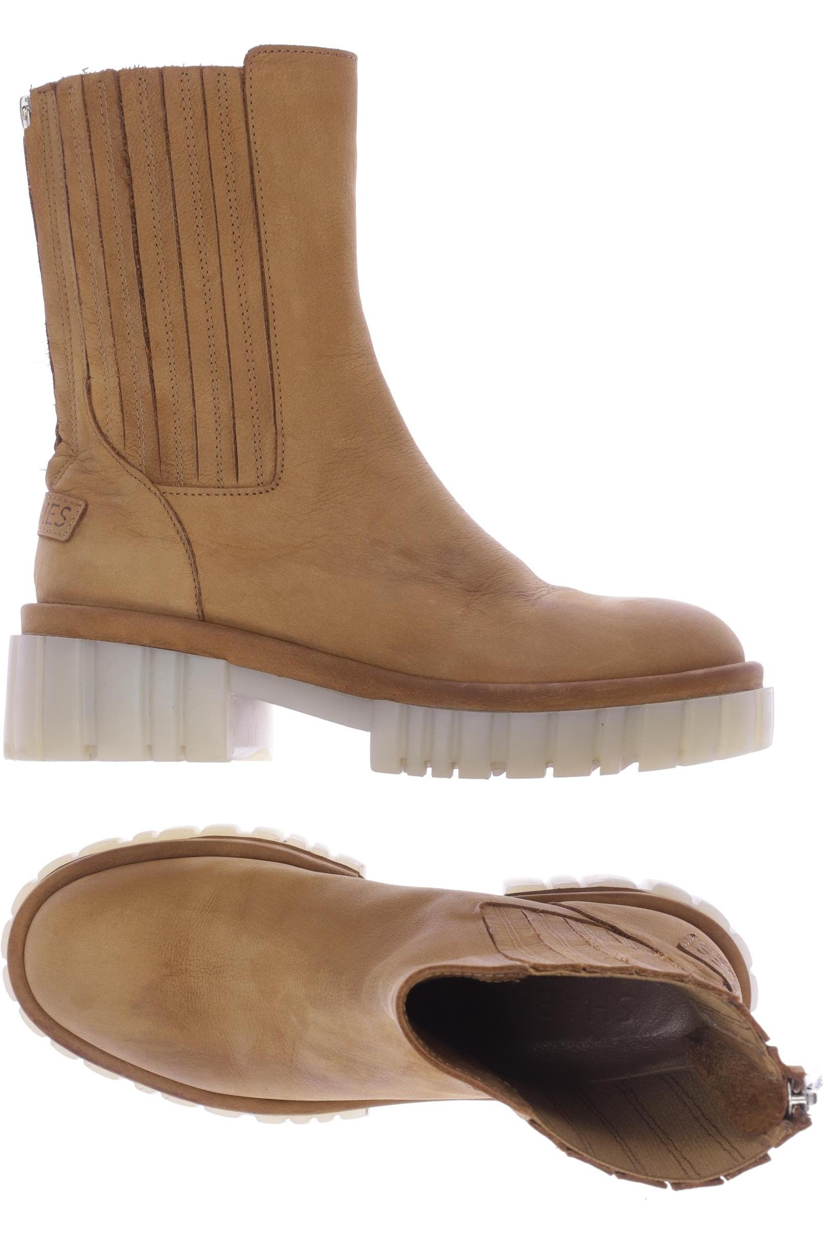 

Shabbies Amsterdam Damen Stiefelette, braun, Gr. 38