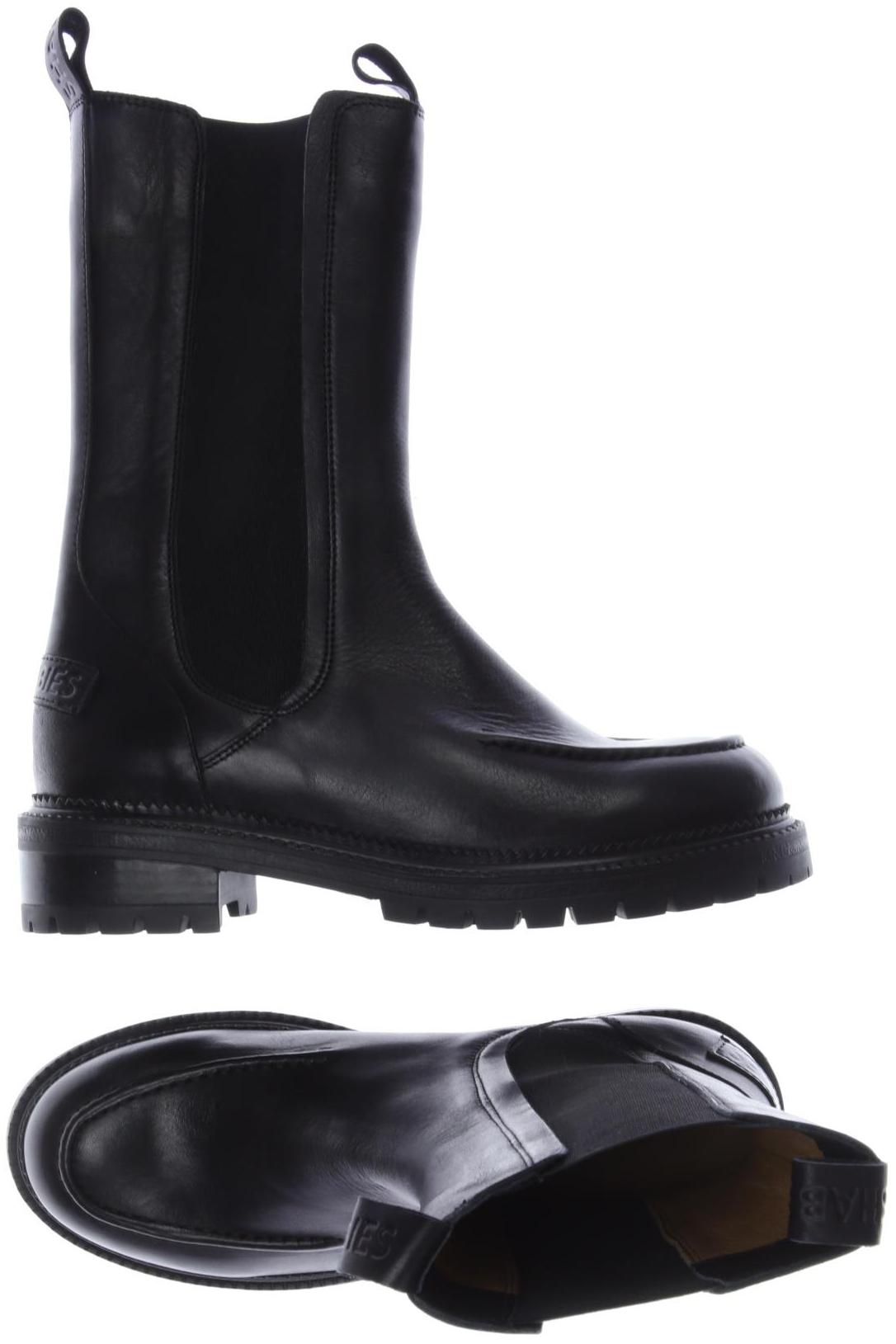 

Shabbies Amsterdam Damen Stiefelette, schwarz, Gr. 36