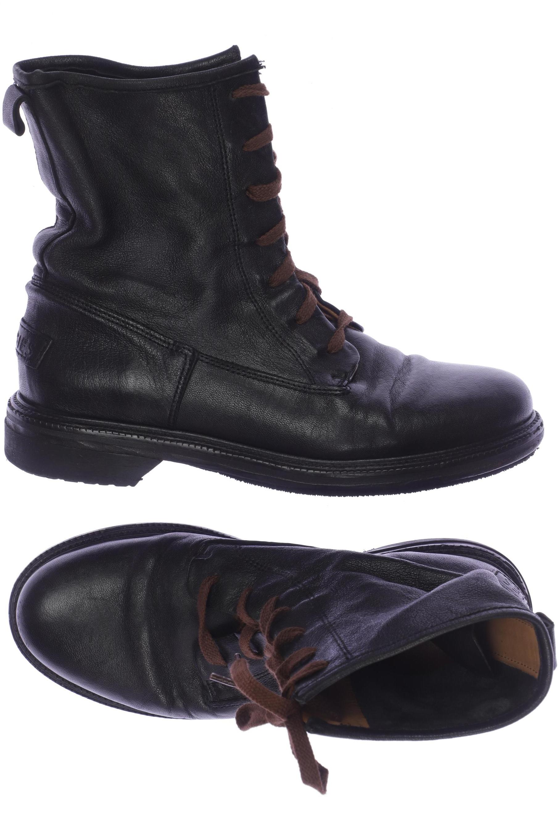

Shabbies Amsterdam Damen Stiefelette, schwarz, Gr. 39