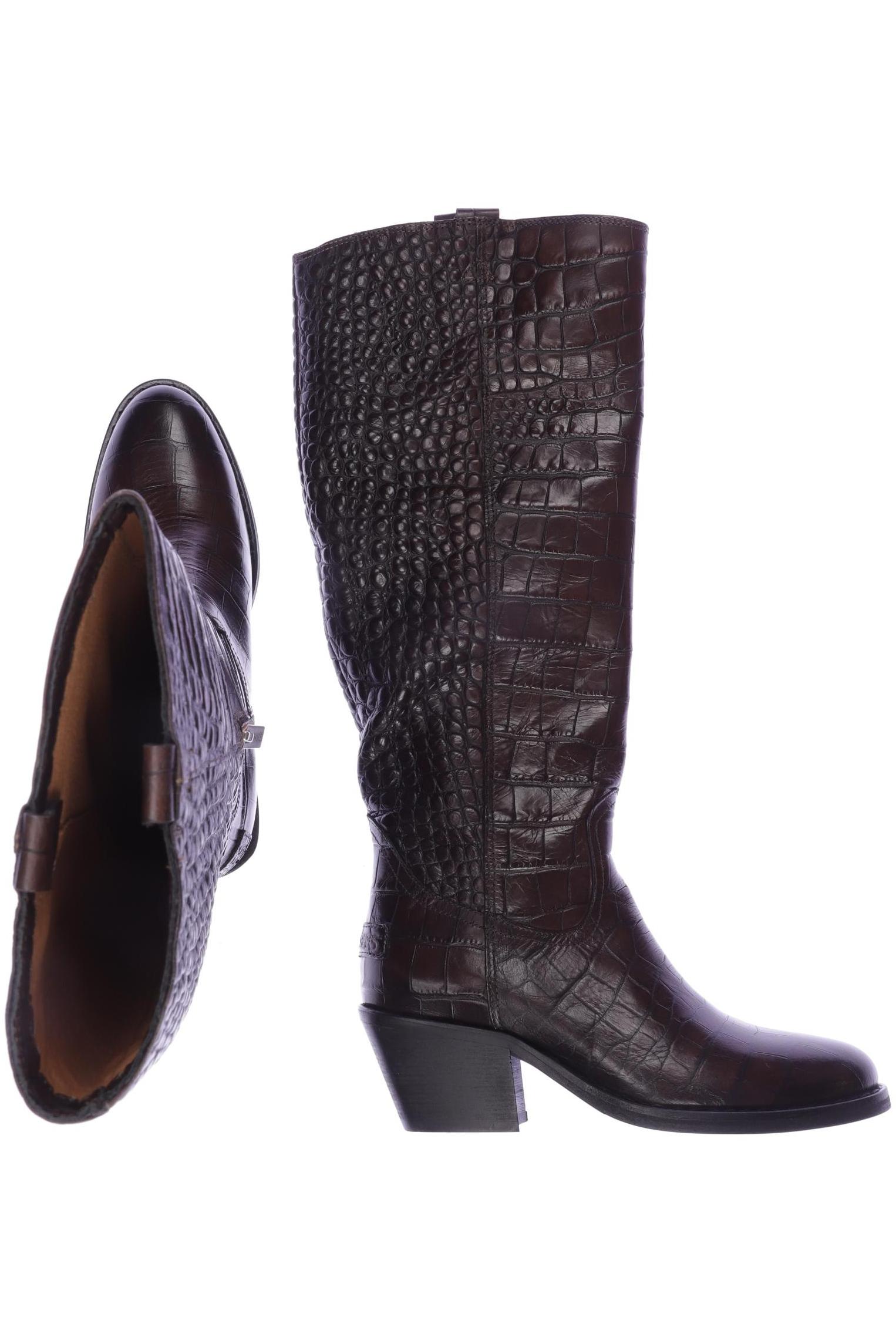 

Shabbies Amsterdam Damen Stiefel, bordeaux, Gr. 36