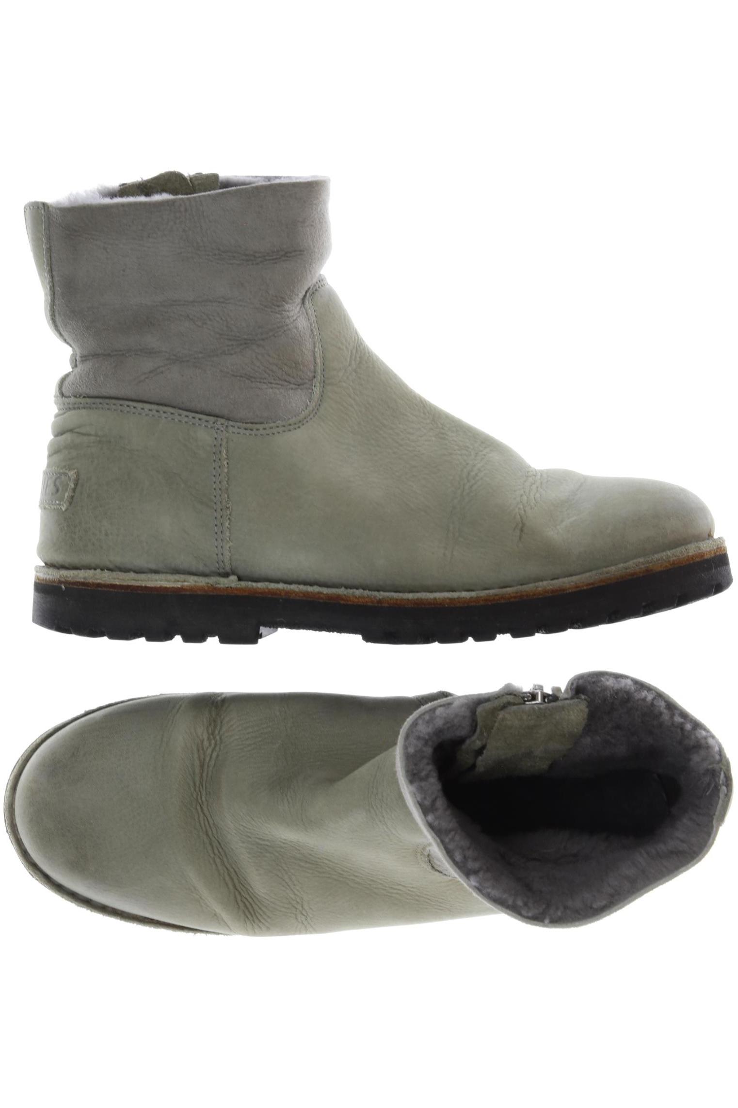 

Shabbies Amsterdam Damen Stiefelette, grün, Gr. 40