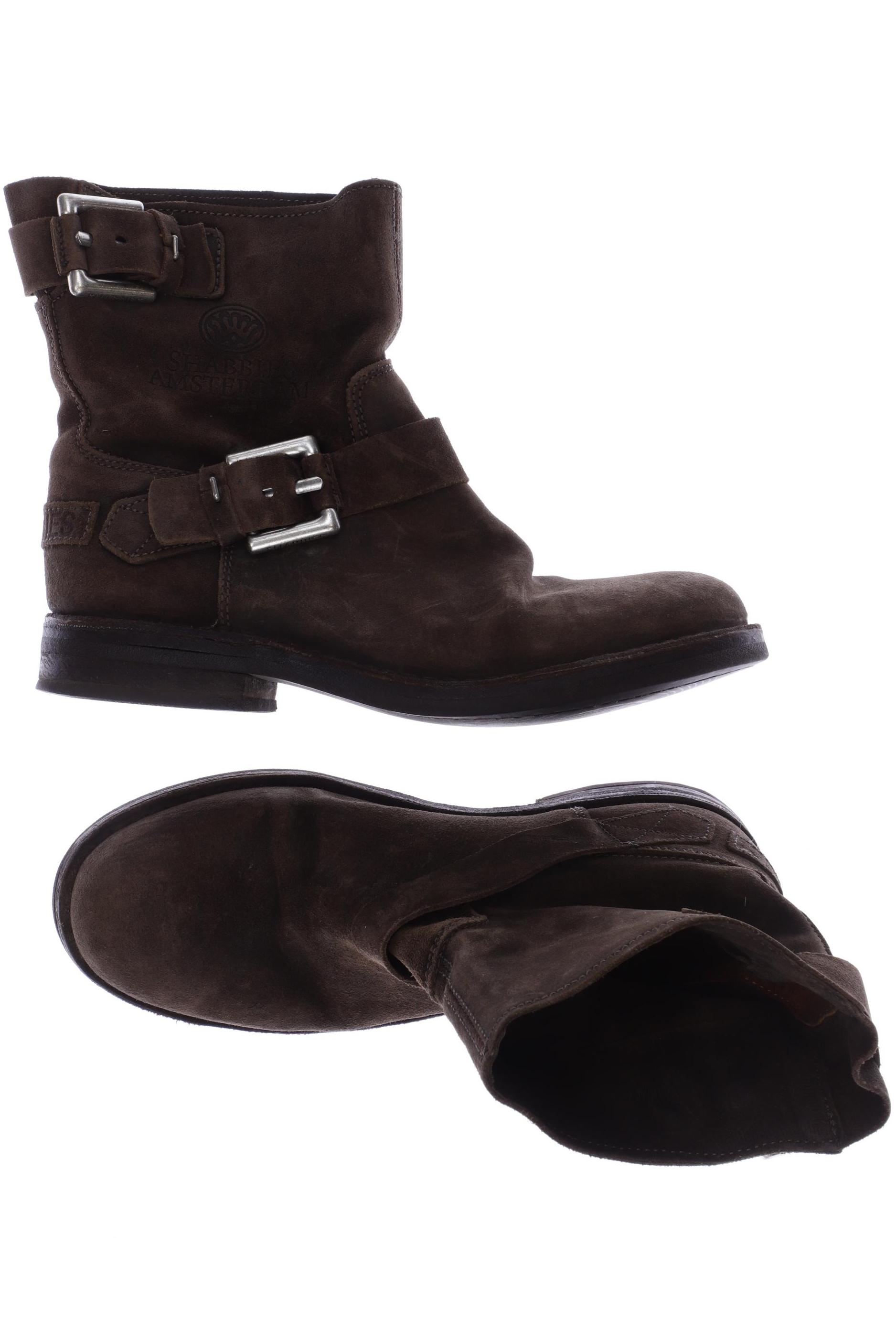

Shabbies Amsterdam Damen Stiefelette, braun