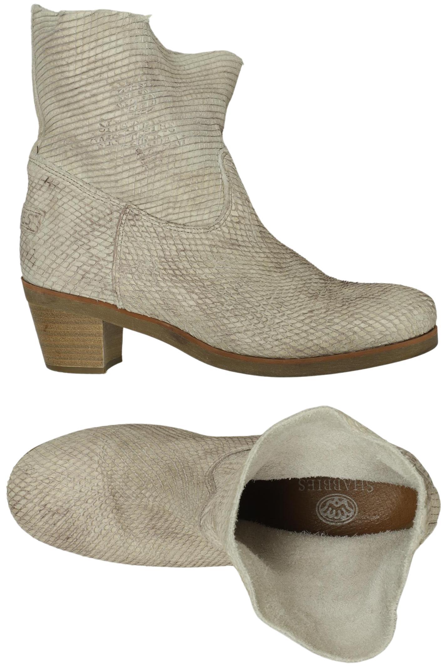 

Shabbies Amsterdam Damen Stiefelette, beige, Gr. 40