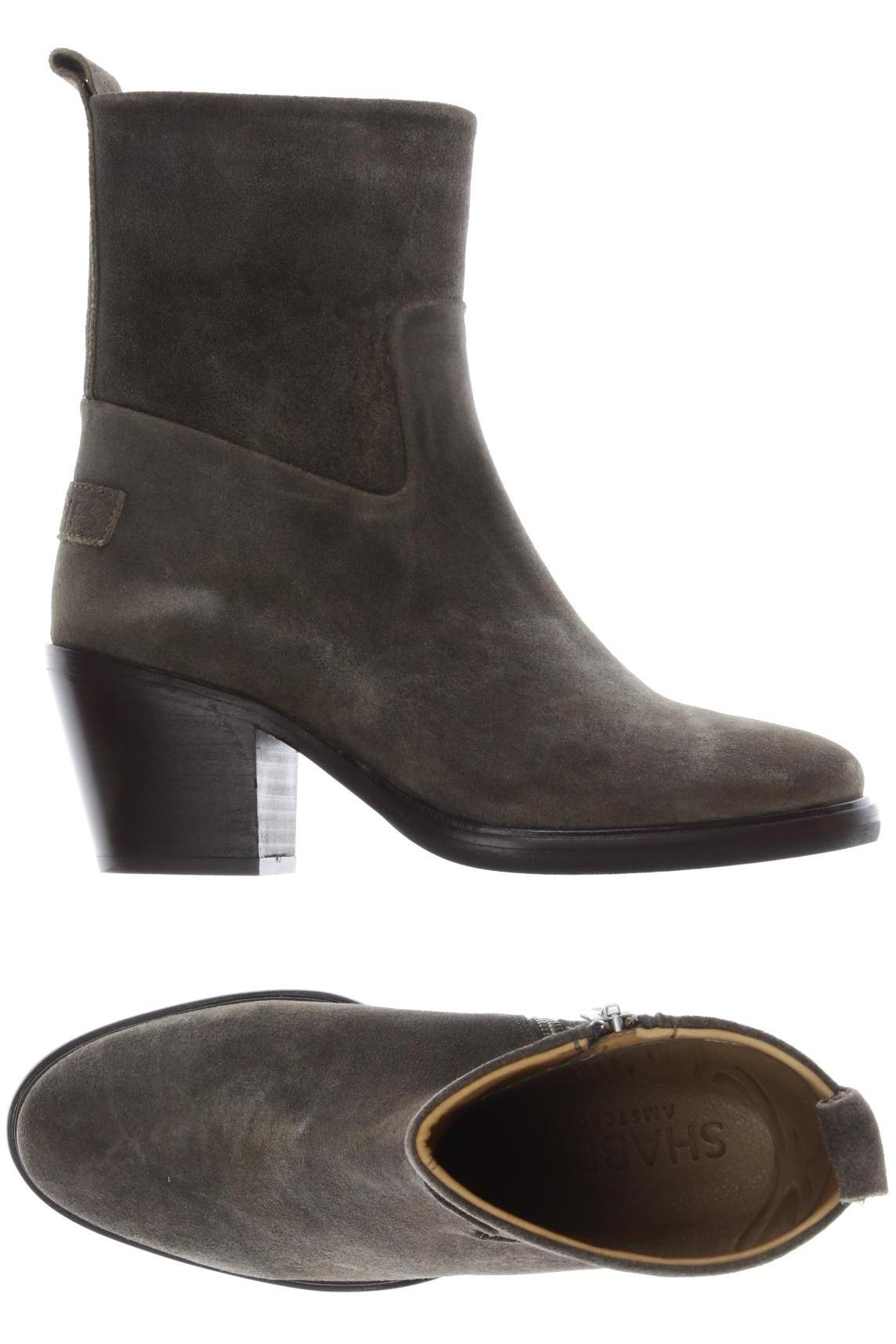 

Shabbies Amsterdam Damen Stiefelette, grau, Gr. 36