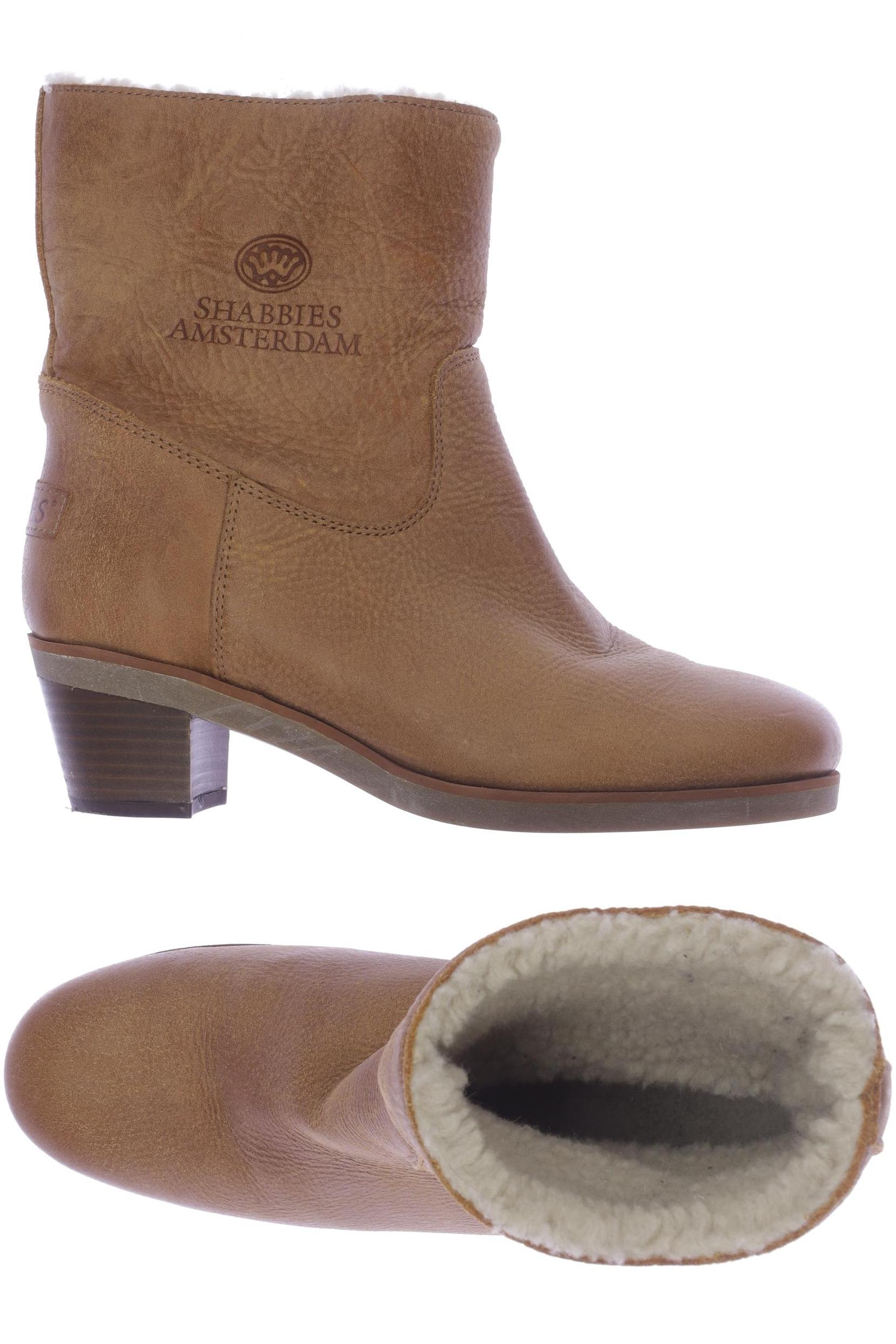 

Shabbies Amsterdam Damen Stiefelette, braun, Gr. 38