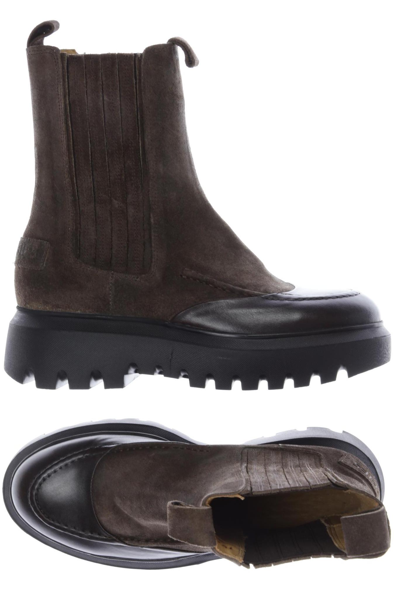 

Shabbies Amsterdam Damen Stiefelette, braun, Gr. 36