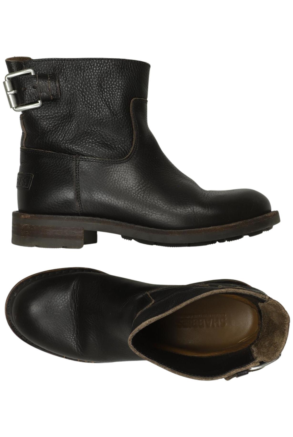 

Shabbies Amsterdam Damen Stiefelette, schwarz, Gr. 37