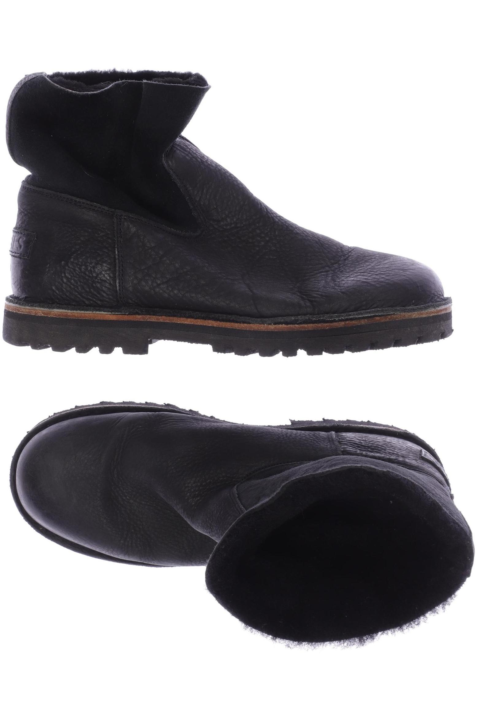 

Shabbies Amsterdam Damen Stiefelette, schwarz