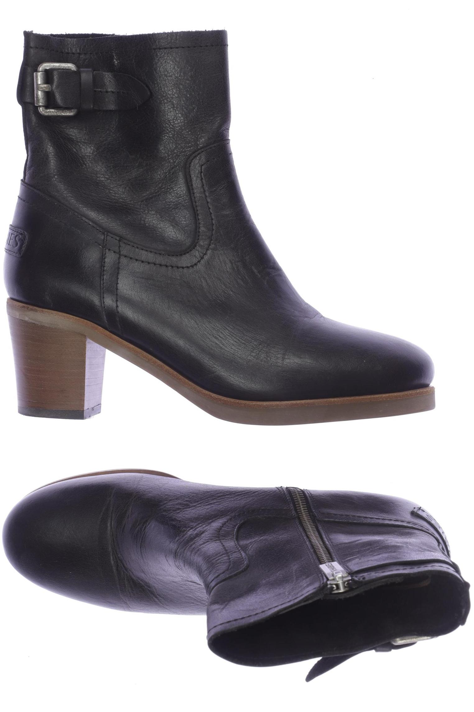 

Shabbies Amsterdam Damen Stiefelette, schwarz, Gr. 39