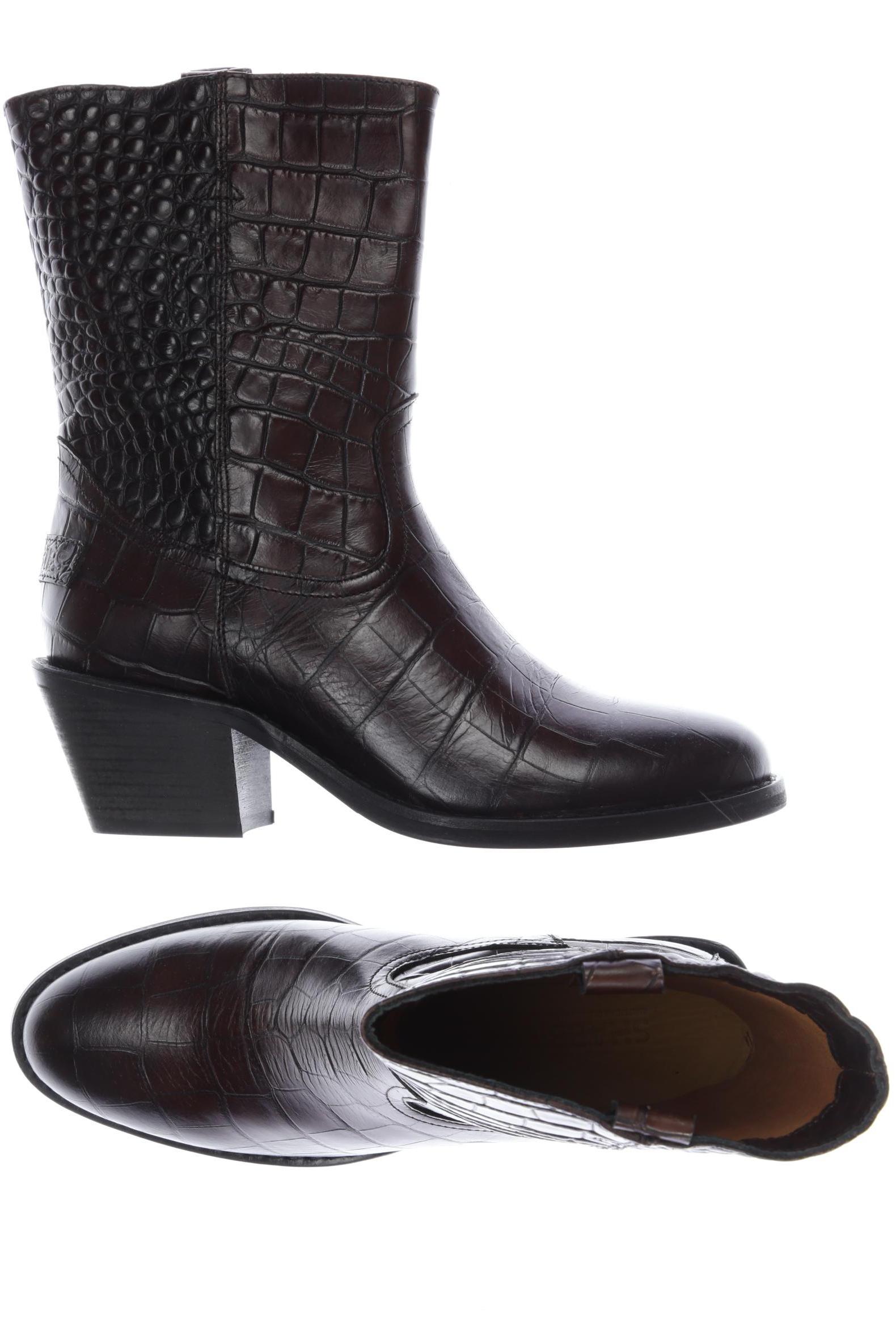 

Shabbies Amsterdam Damen Stiefelette, braun, Gr. 37