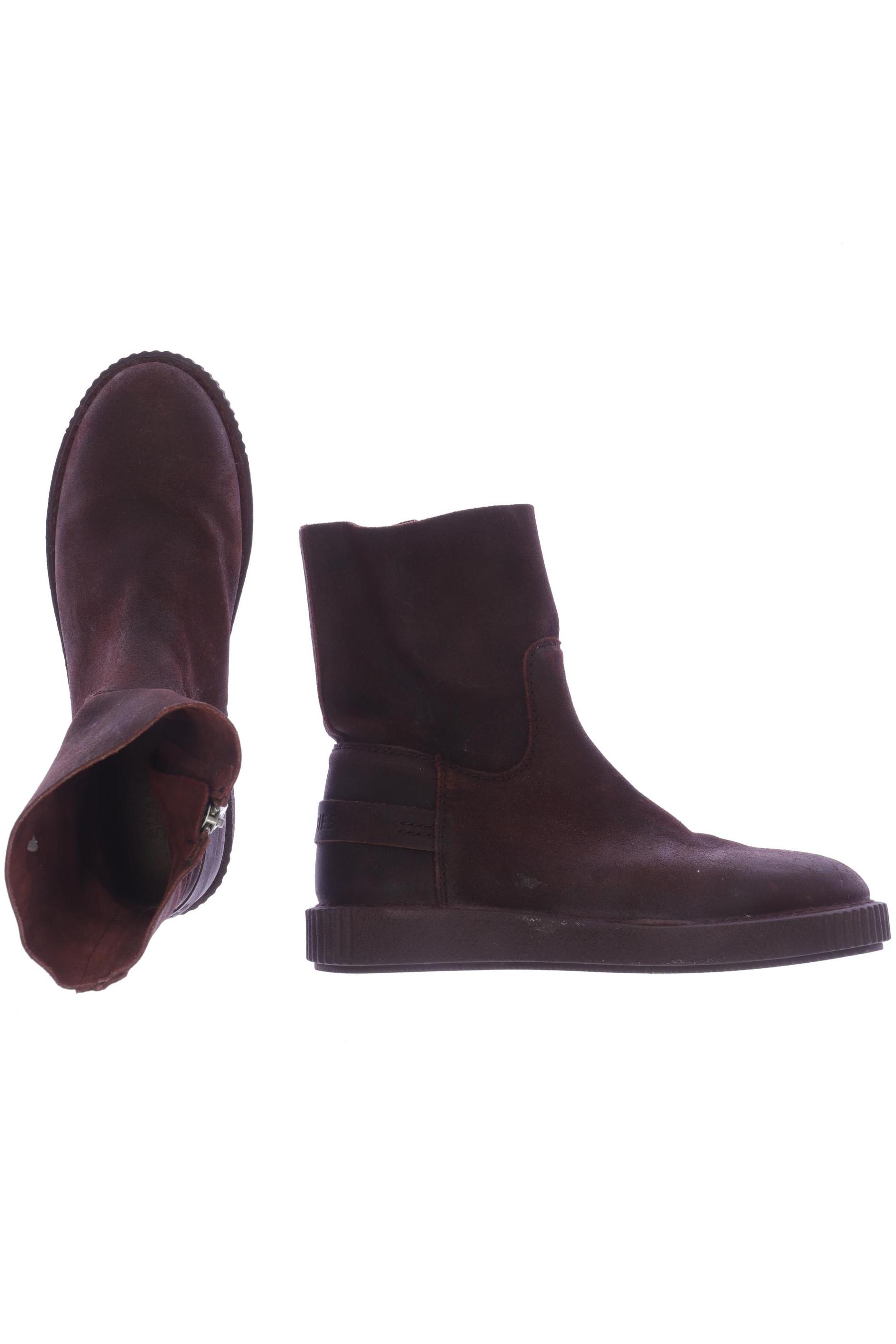 

Shabbies Amsterdam Damen Stiefel, bordeaux, Gr. 40