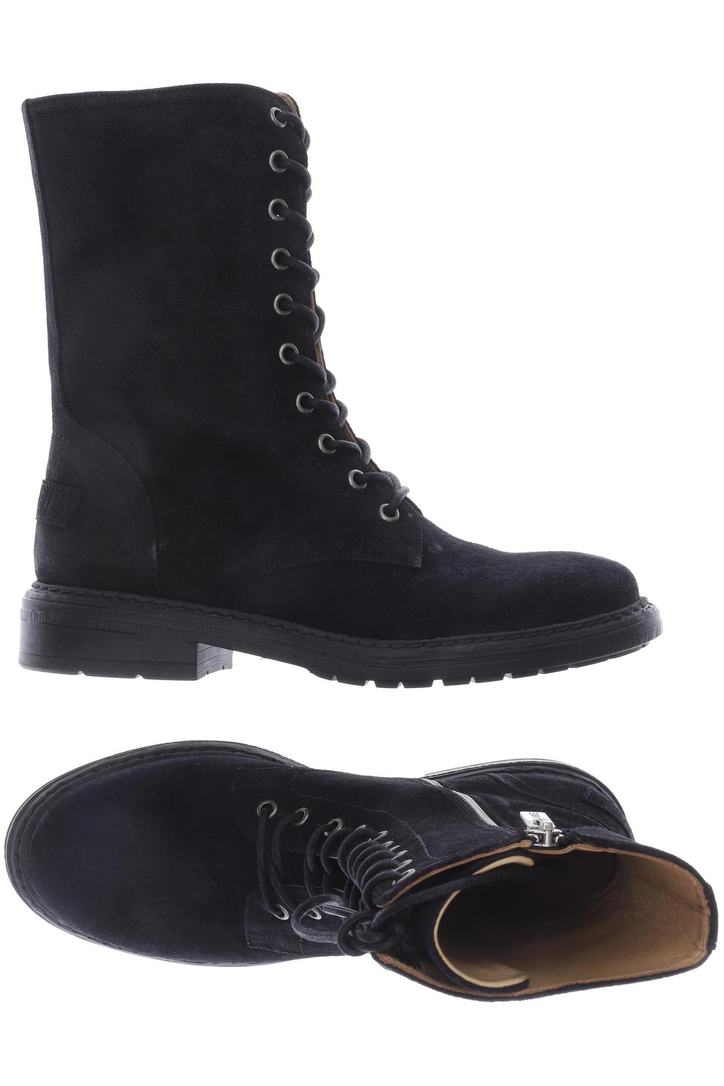 

Shabbies Amsterdam Damen Stiefel, schwarz, Gr. 38