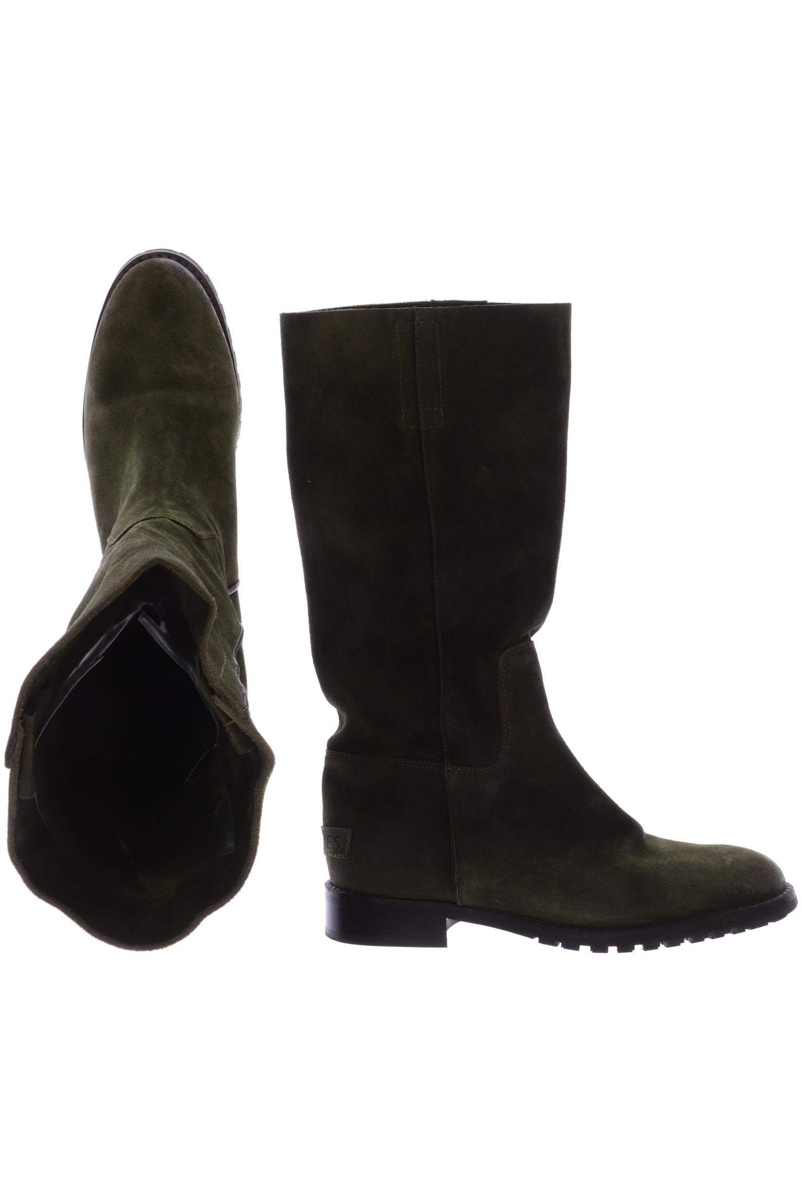 

Shabbies Amsterdam Damen Stiefel, grün, Gr. 38
