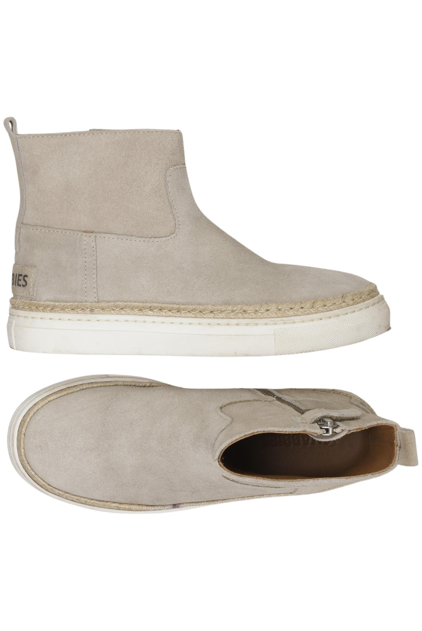 

Shabbies Amsterdam Damen Stiefelette, beige, Gr. 35