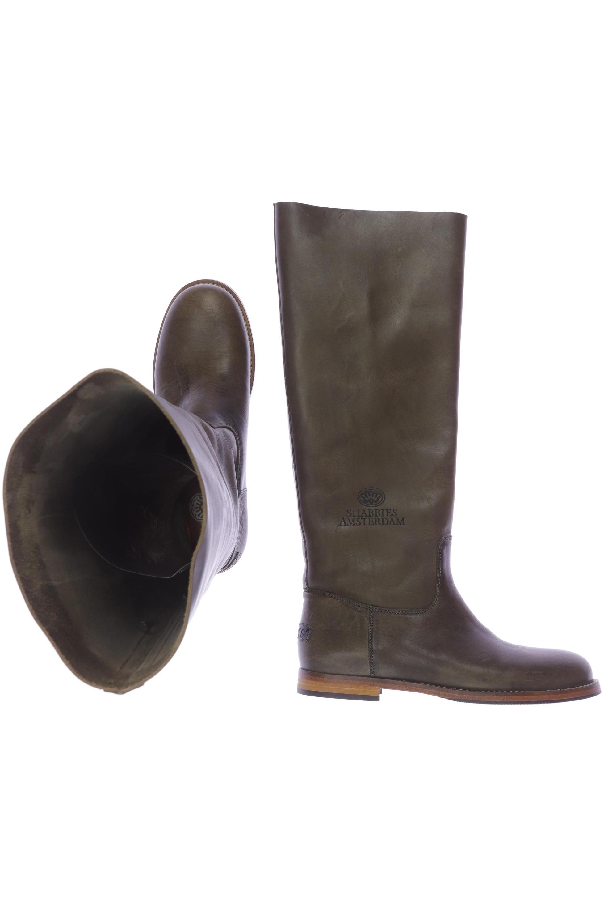 

Shabbies Amsterdam Damen Stiefel, grün, Gr. 39