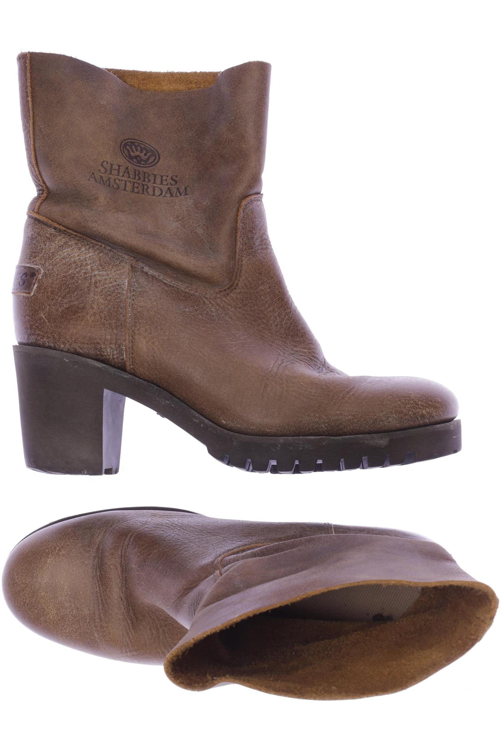 

Shabbies Amsterdam Damen Stiefelette, braun, Gr. 39