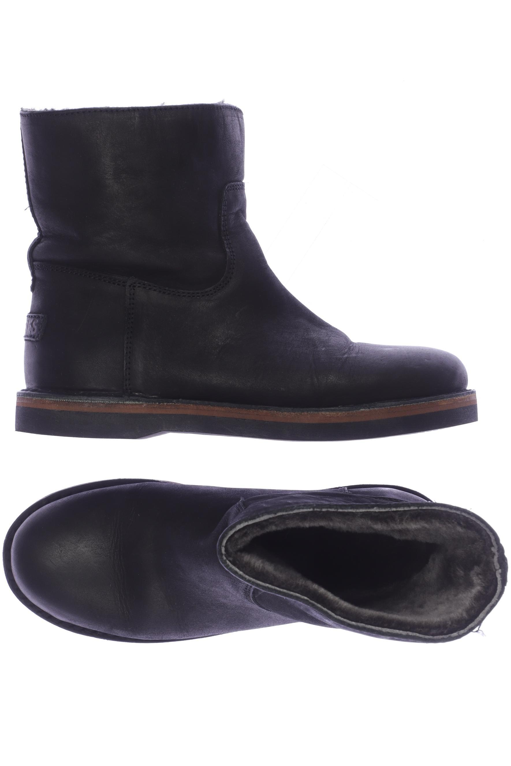 

Shabbies Amsterdam Damen Stiefelette, schwarz, Gr. 38