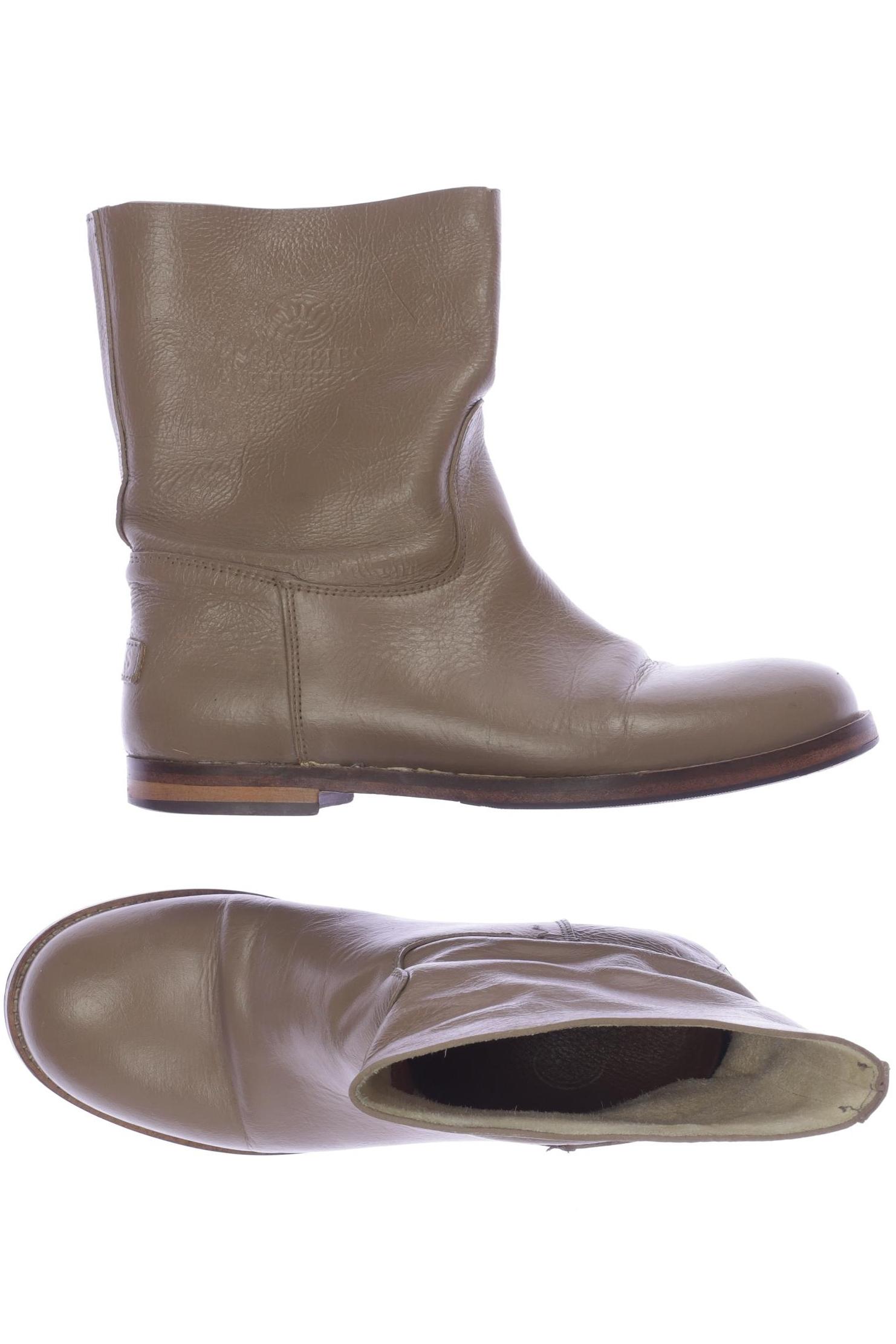 

Shabbies Amsterdam Damen Stiefelette, beige, Gr. 38