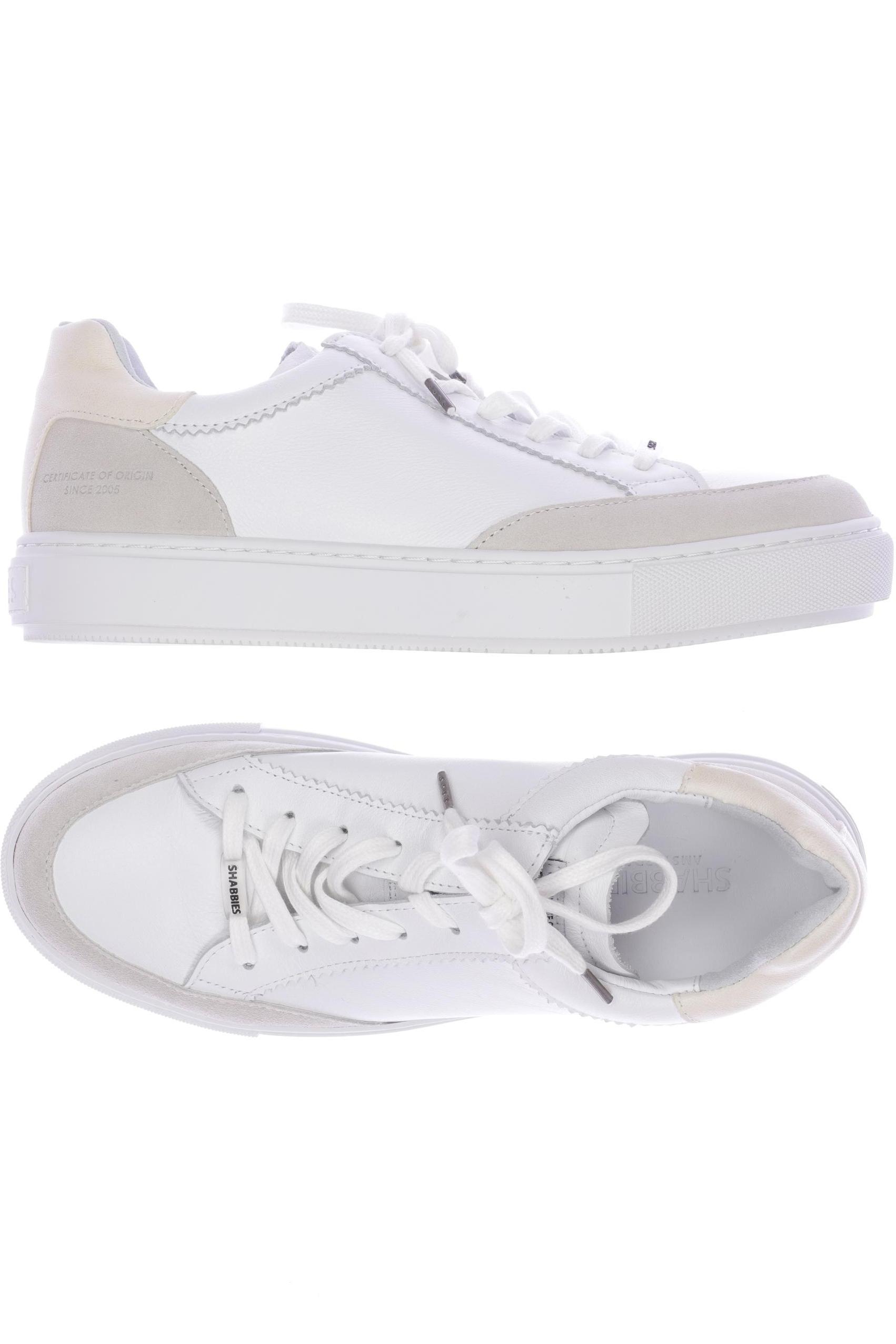 

Shabbies Amsterdam Damen Sneakers, weiß, Gr. 41