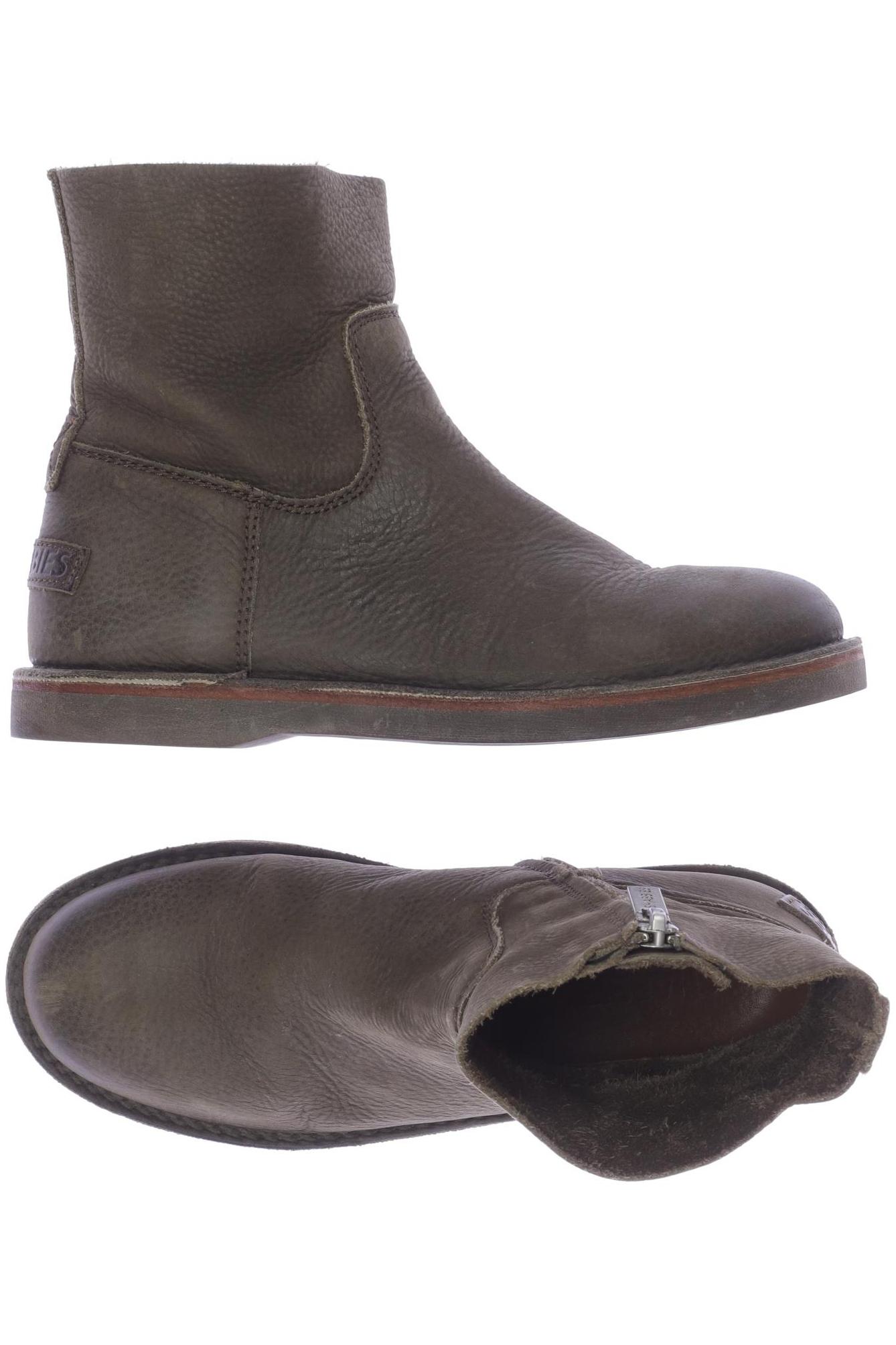 

Shabbies Amsterdam Damen Stiefelette, grün, Gr. 37
