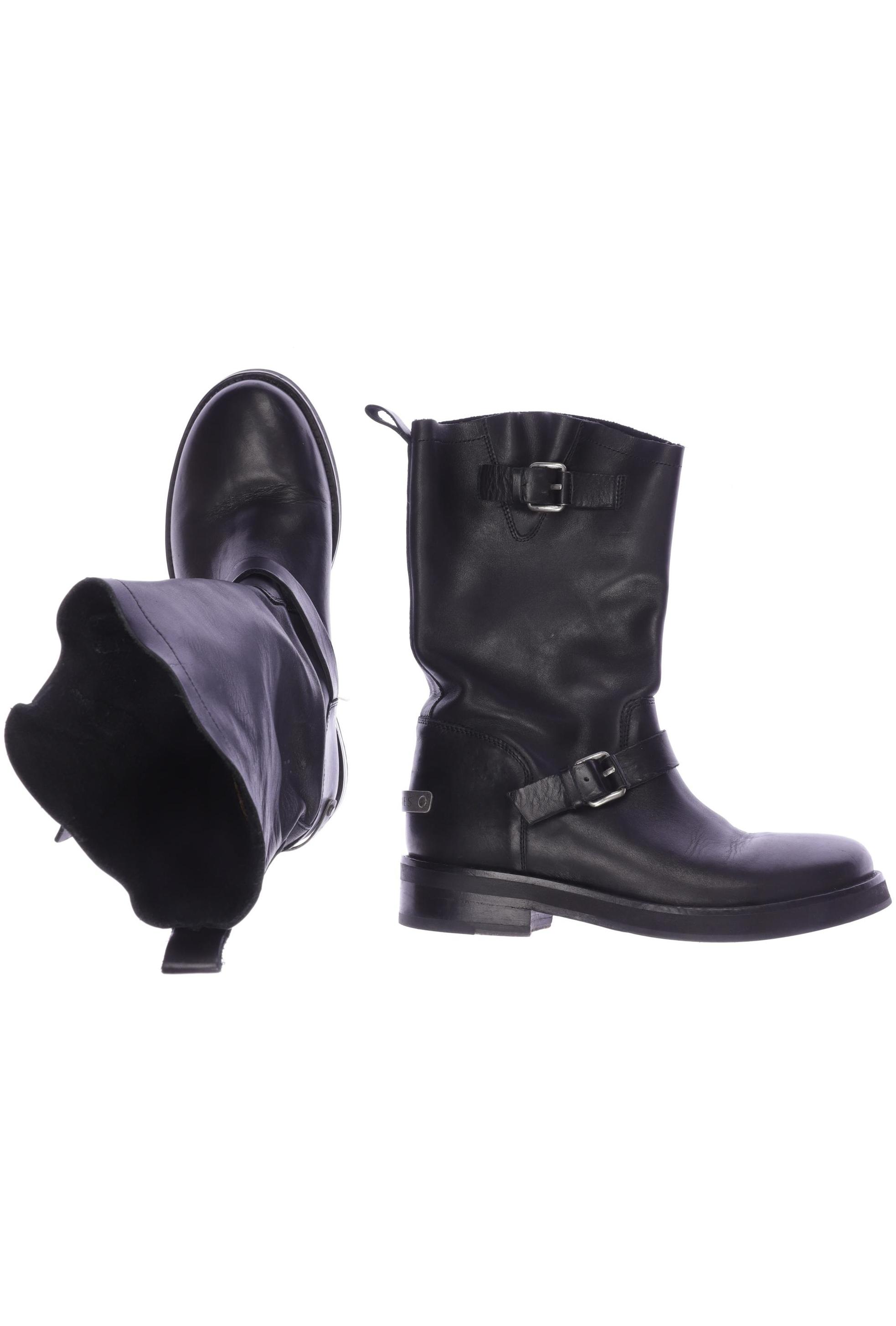 

Shabbies Amsterdam Damen Stiefel, schwarz, Gr. 39