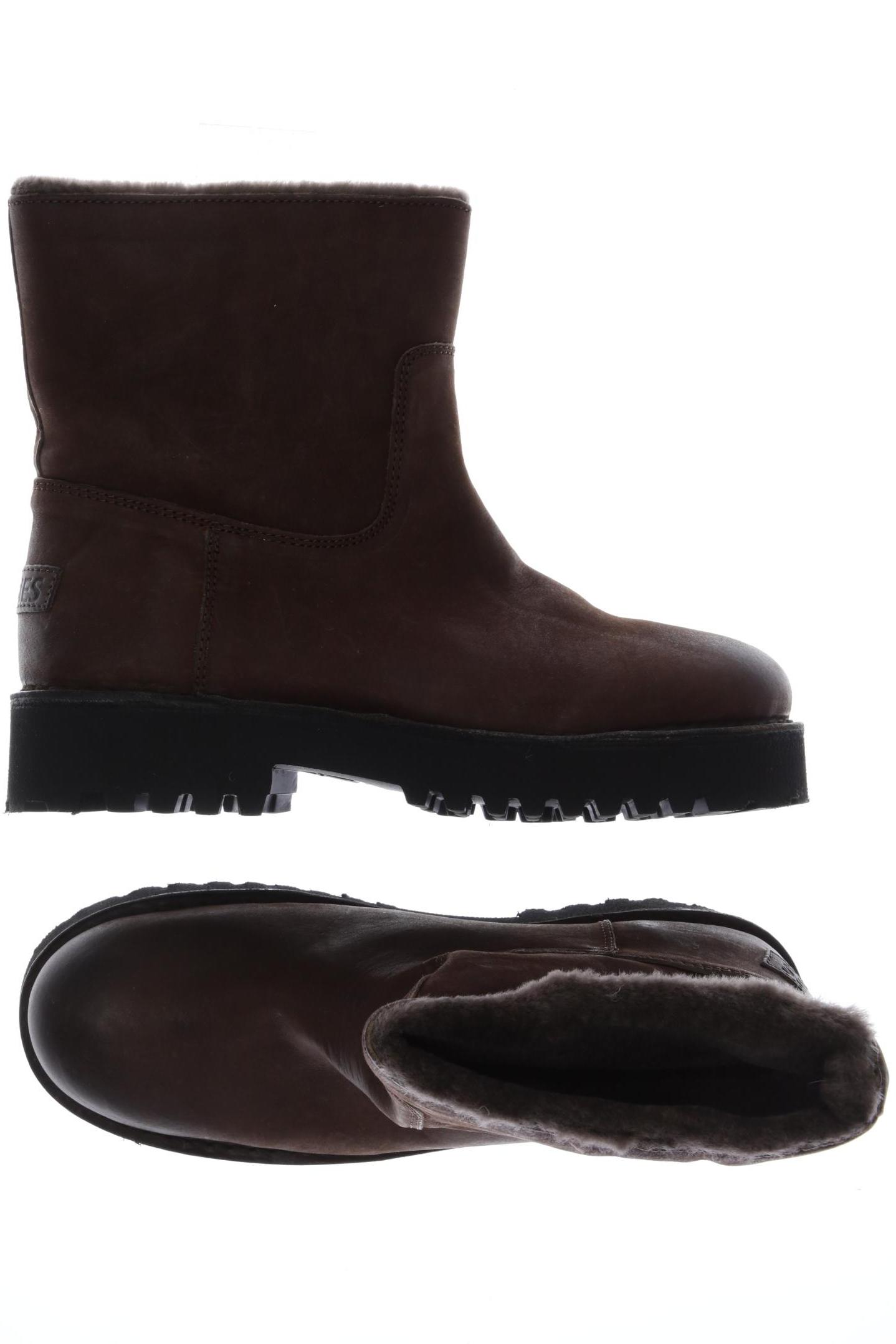 

Shabbies Amsterdam Damen Stiefelette, braun, Gr. 37