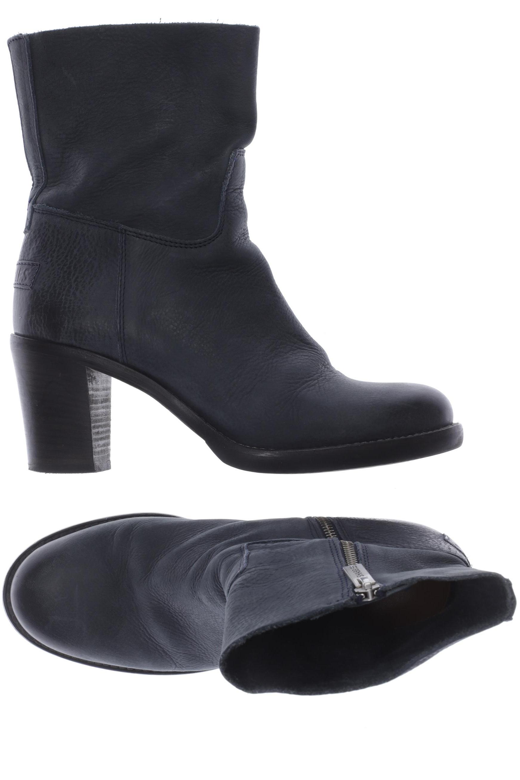 

Shabbies Amsterdam Damen Stiefelette, türkis, Gr. 40