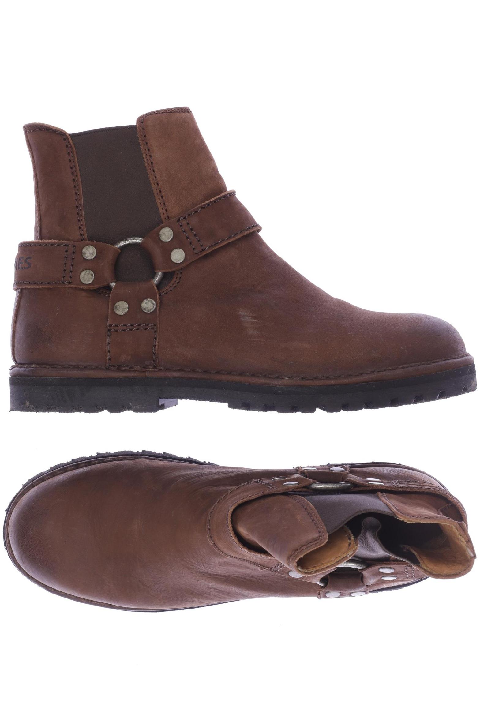 

Shabbies Amsterdam Damen Stiefelette, braun, Gr. 41