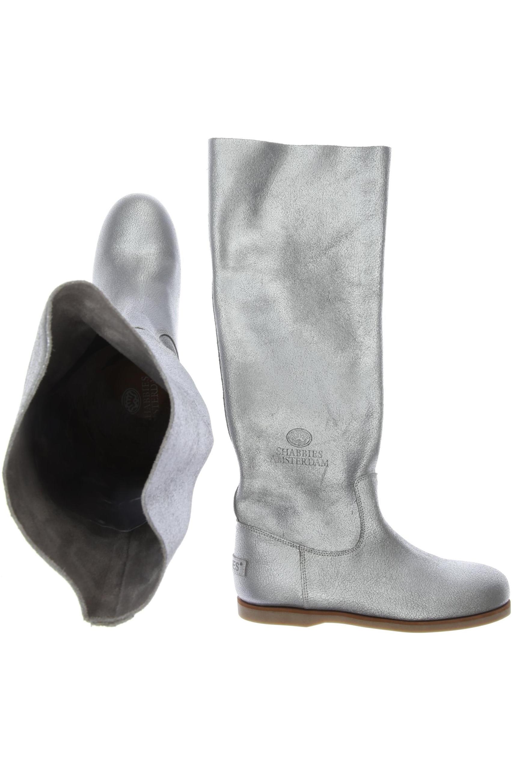 

Shabbies Amsterdam Damen Stiefel, grau, Gr. 39