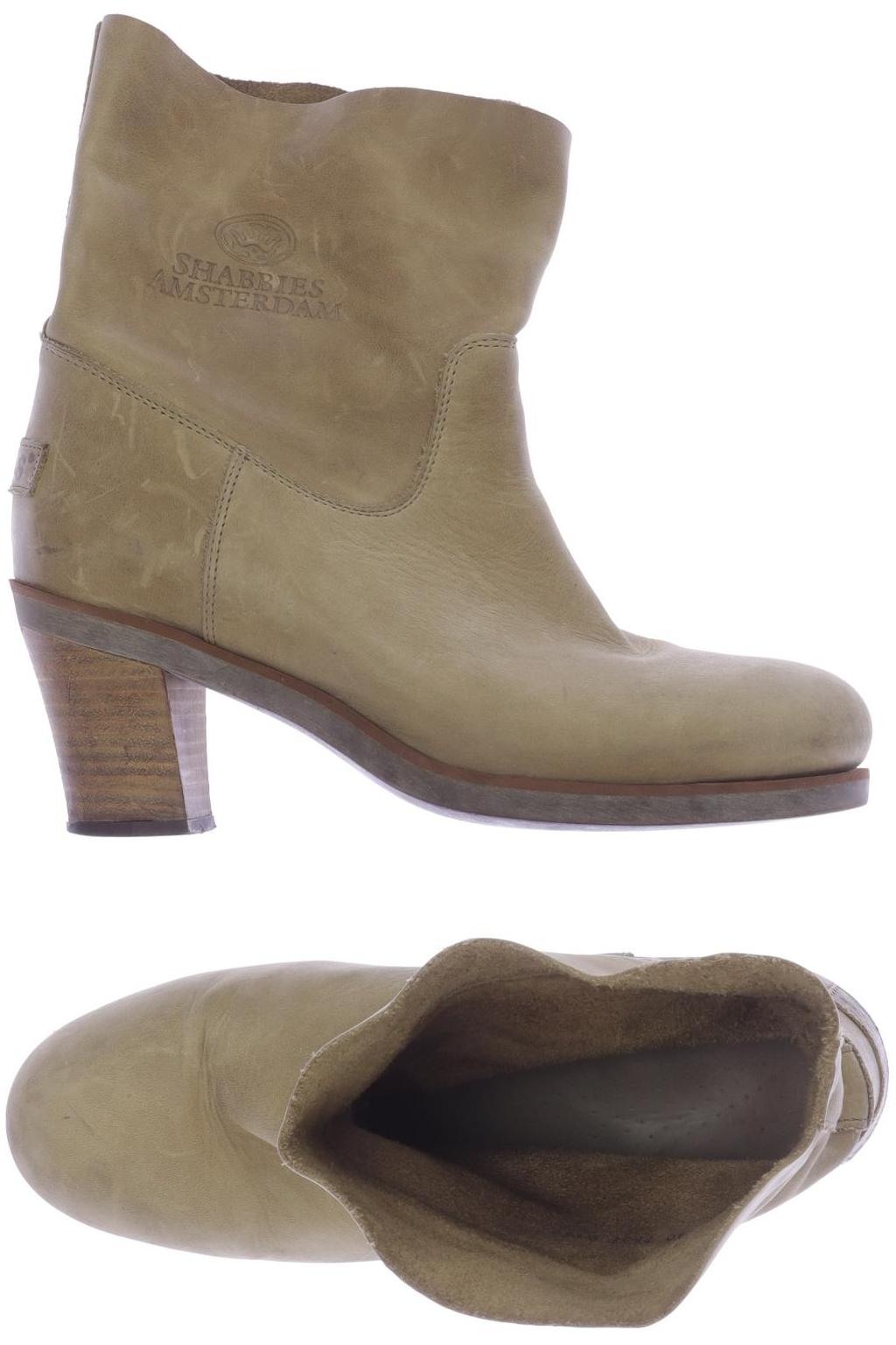 

Shabbies Amsterdam Damen Stiefelette, beige, Gr. 40