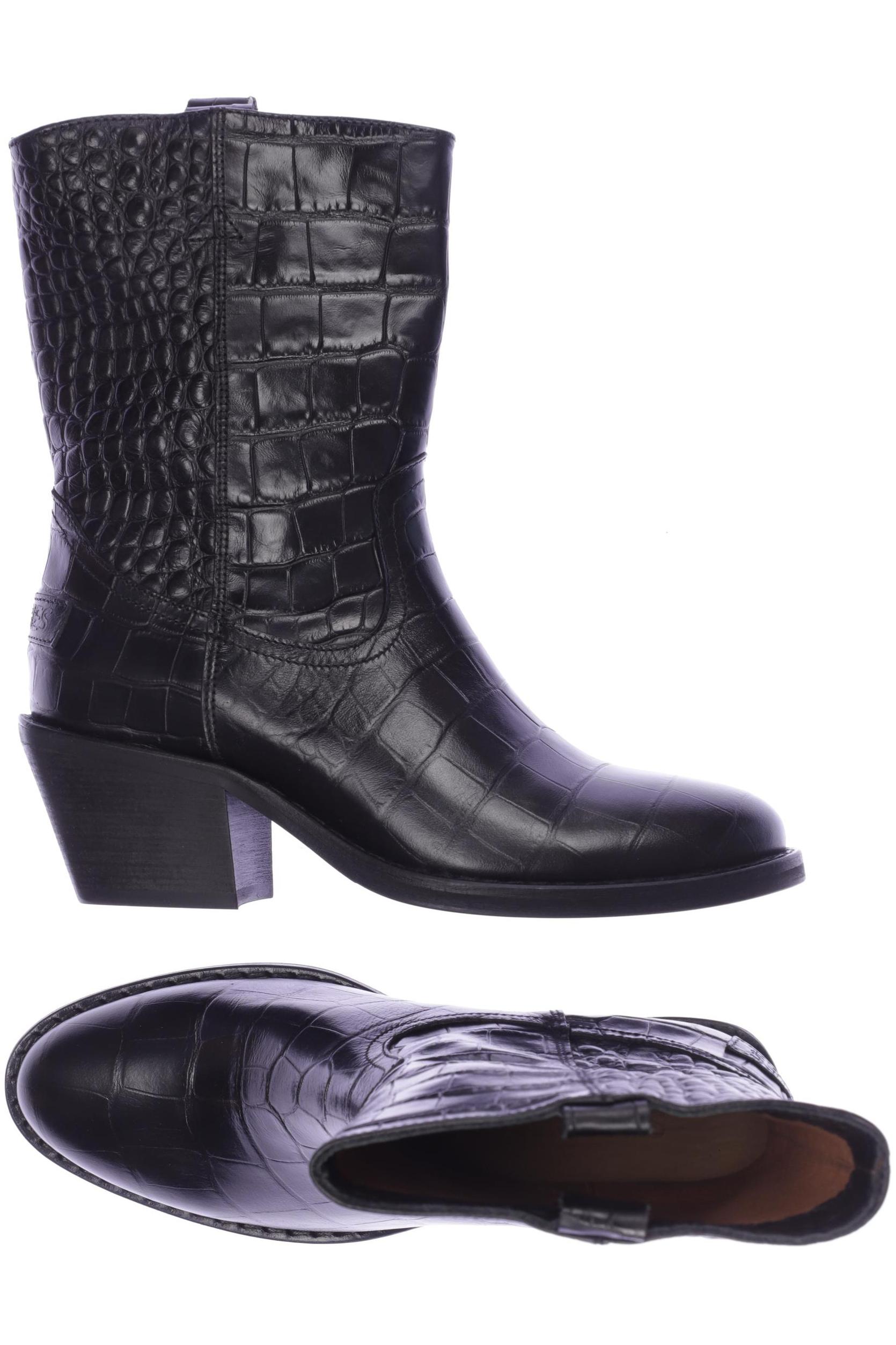 

Shabbies Amsterdam Damen Stiefelette, schwarz, Gr. 36