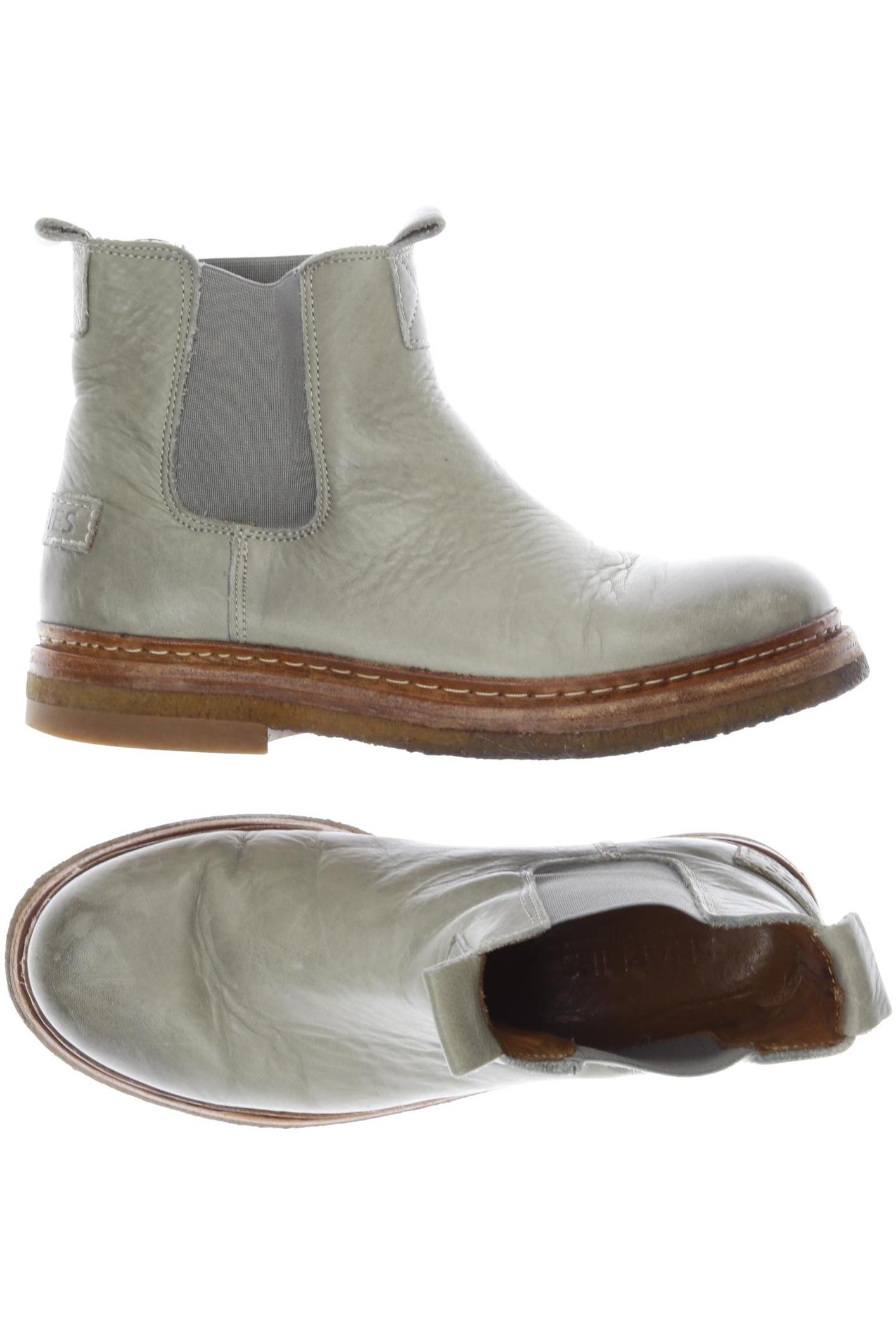 

Shabbies Amsterdam Damen Stiefelette, grün, Gr. 37