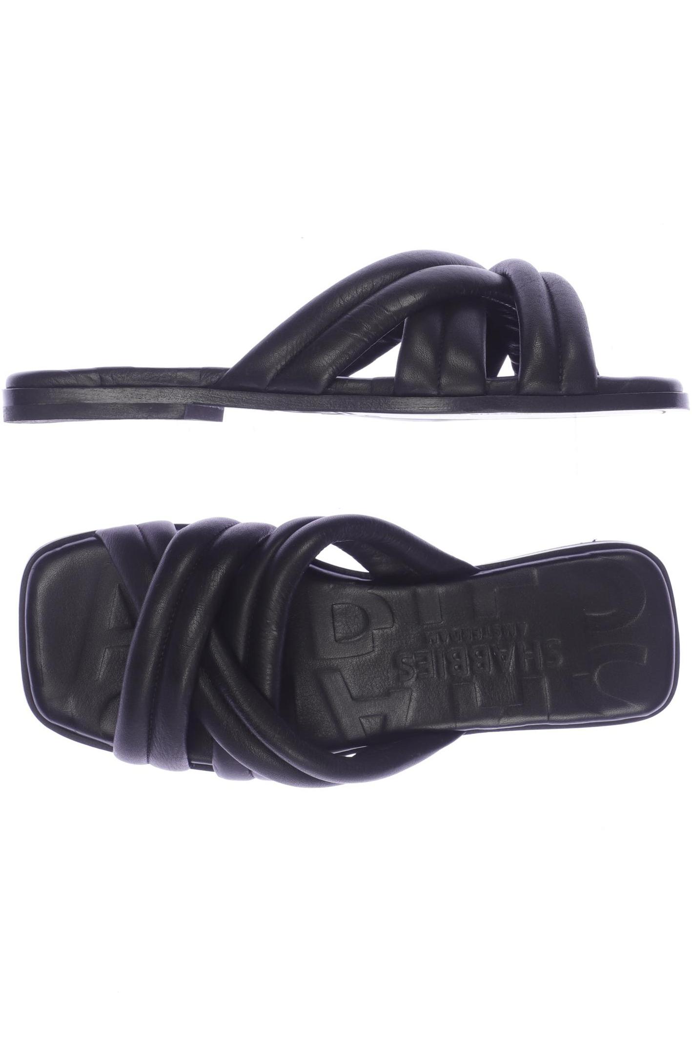 

Shabbies Amsterdam Damen Sandale, schwarz
