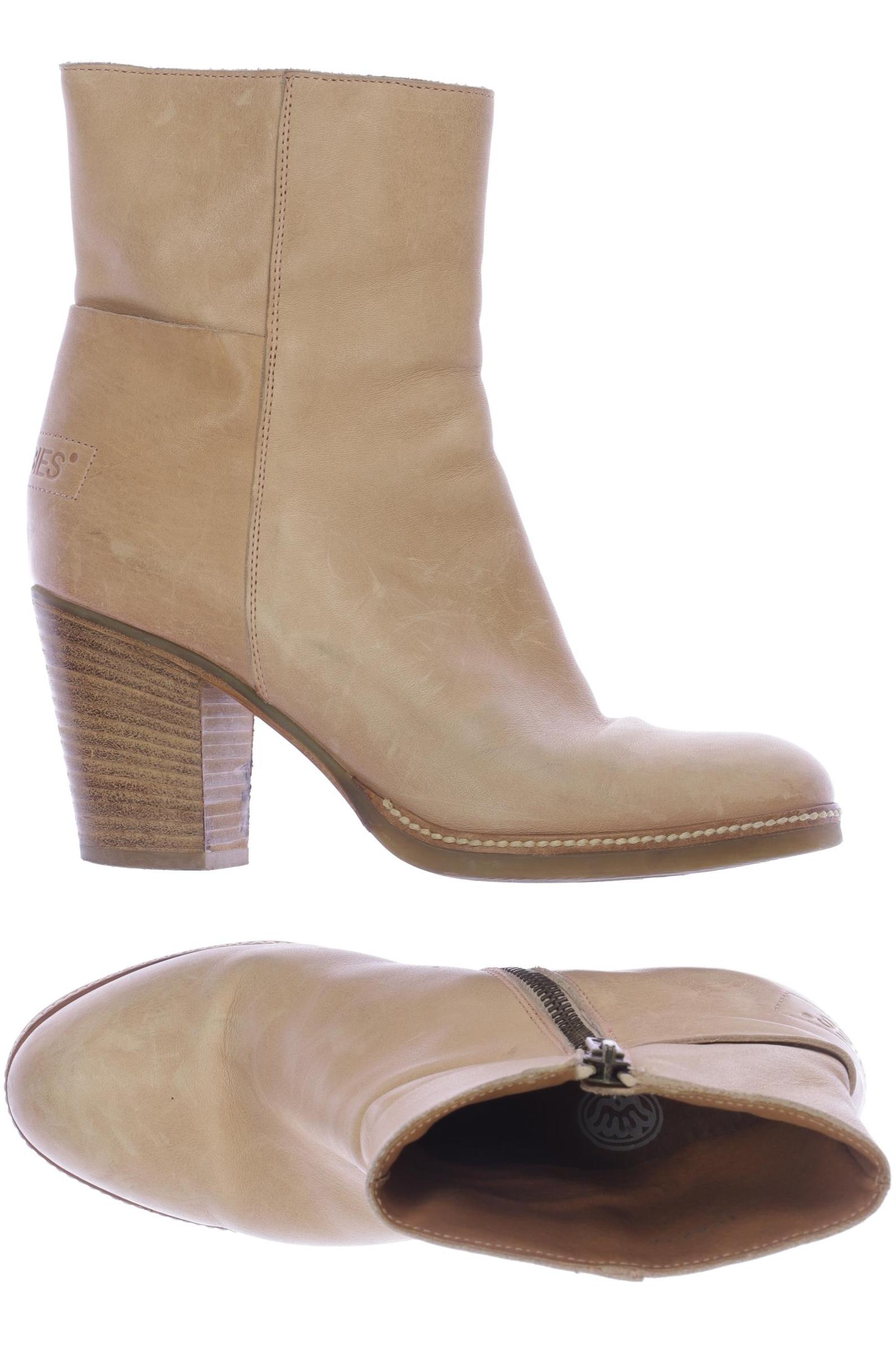 

Shabbies Amsterdam Damen Stiefelette, beige, Gr. 38