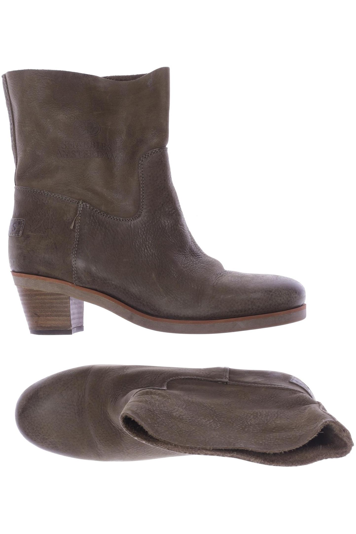

Shabbies Amsterdam Damen Stiefelette, braun, Gr. 40