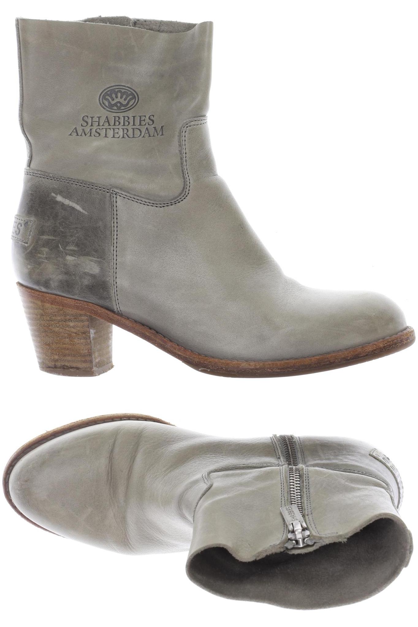 

Shabbies Amsterdam Damen Stiefelette, hellgrün